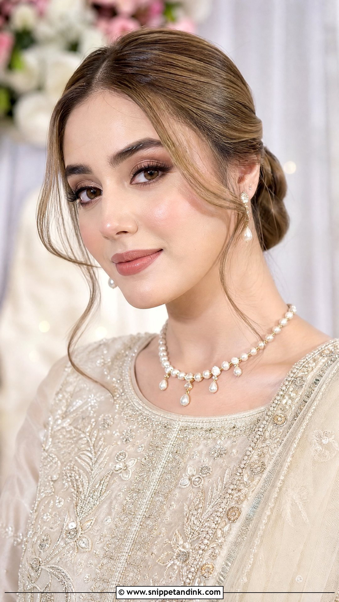 Pakistani Nikkah Makeup Look - Snippet and Ink - 25 Pakistani Wedding Makeup Ideas