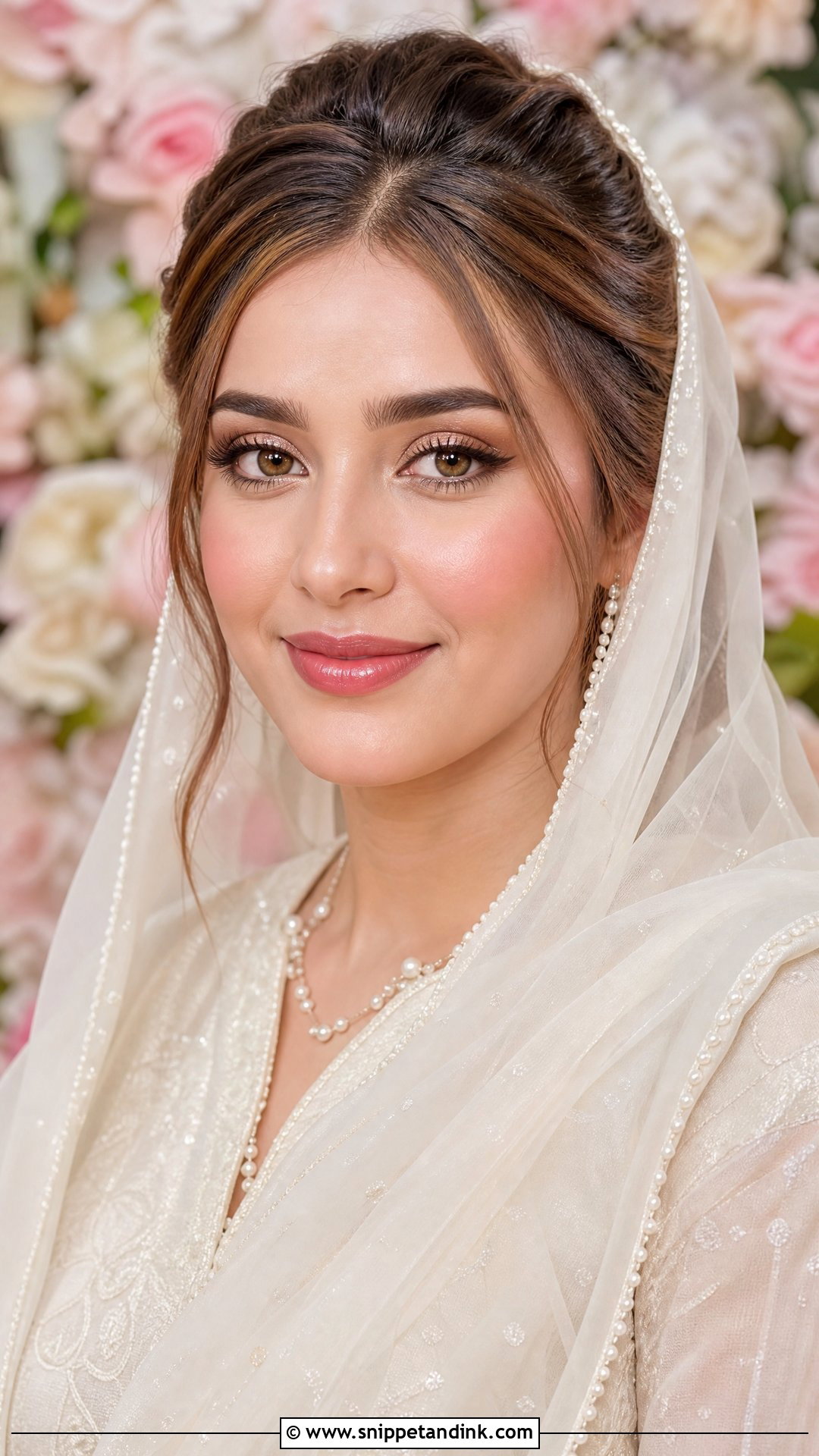 Pakistani Nikkah Makeup Look - Snippet and Ink - 20 Pakistani Wedding Makeup Look Ideas