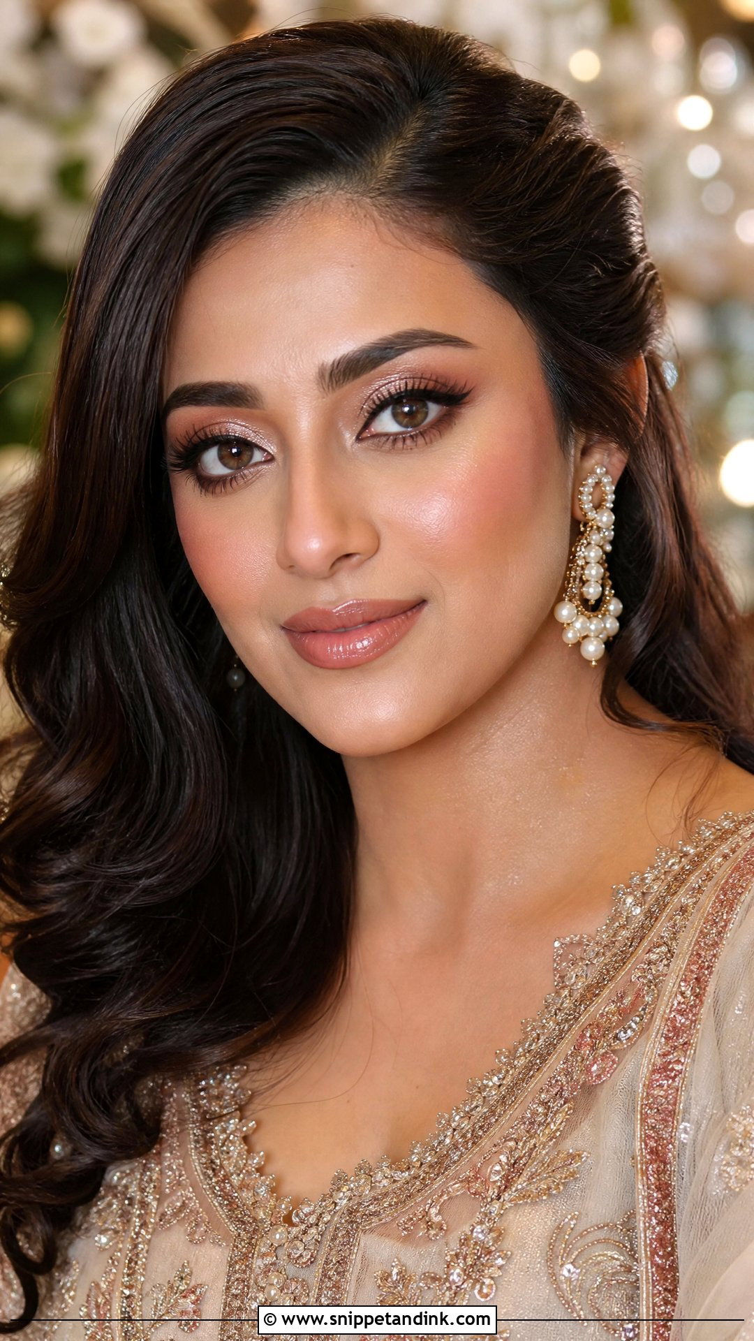 Pakistani Rose Gold Wedding Makeup - Snippet and Ink - 20 Pakistani Wedding Makeup Look Ideas