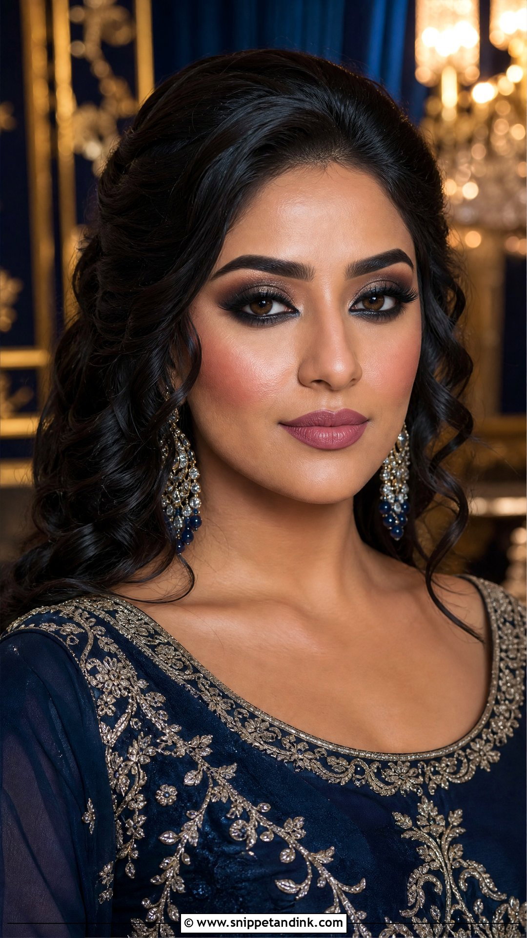 Pakistani Smokey Eye Makeup - Snippet and Ink - 25 Pakistani Wedding Makeup Ideas