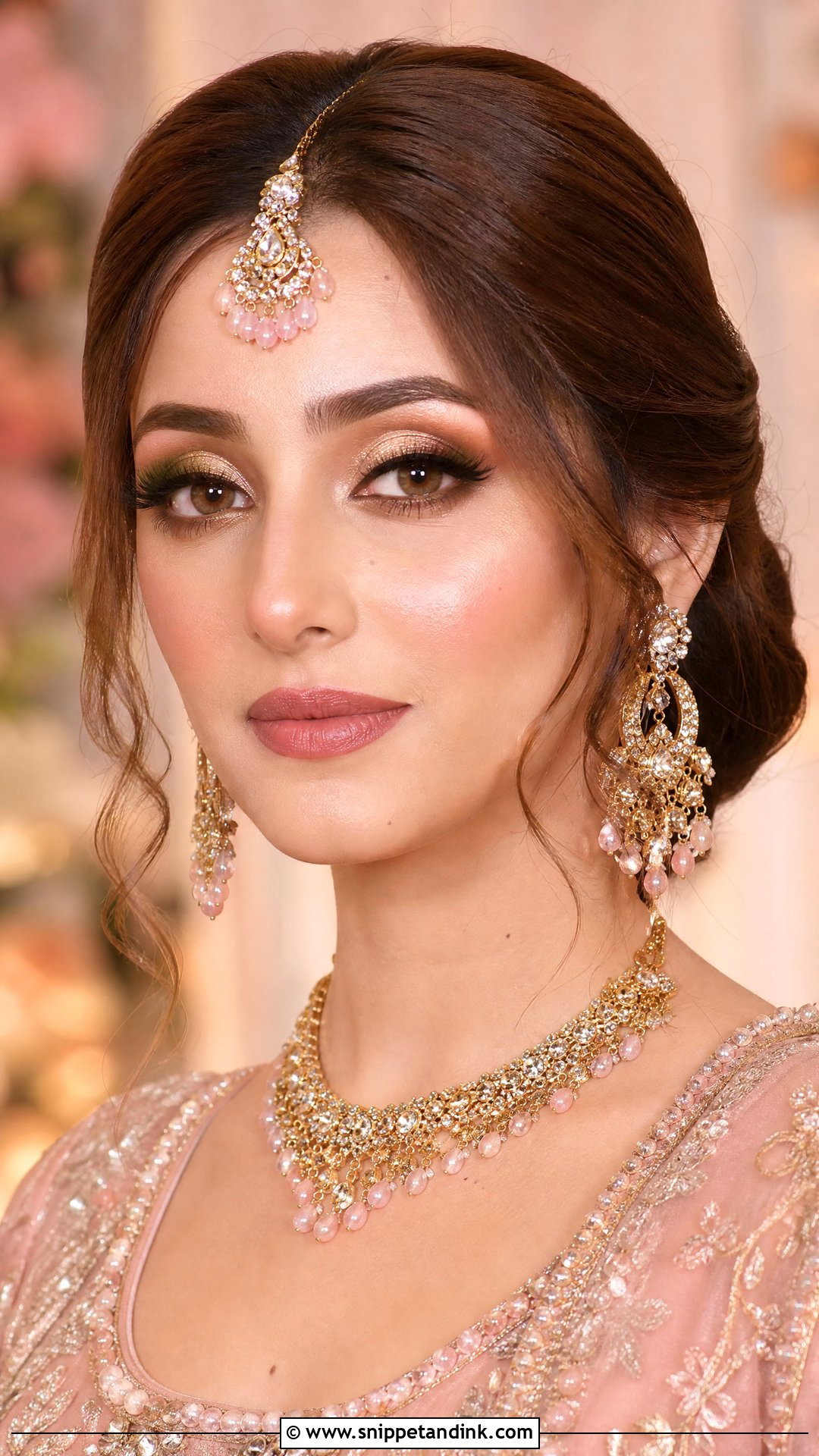 Pakistani Soft Glam Bridal Makeup - Snippet and Ink - 20 Pakistani Bridal Makeup Looks