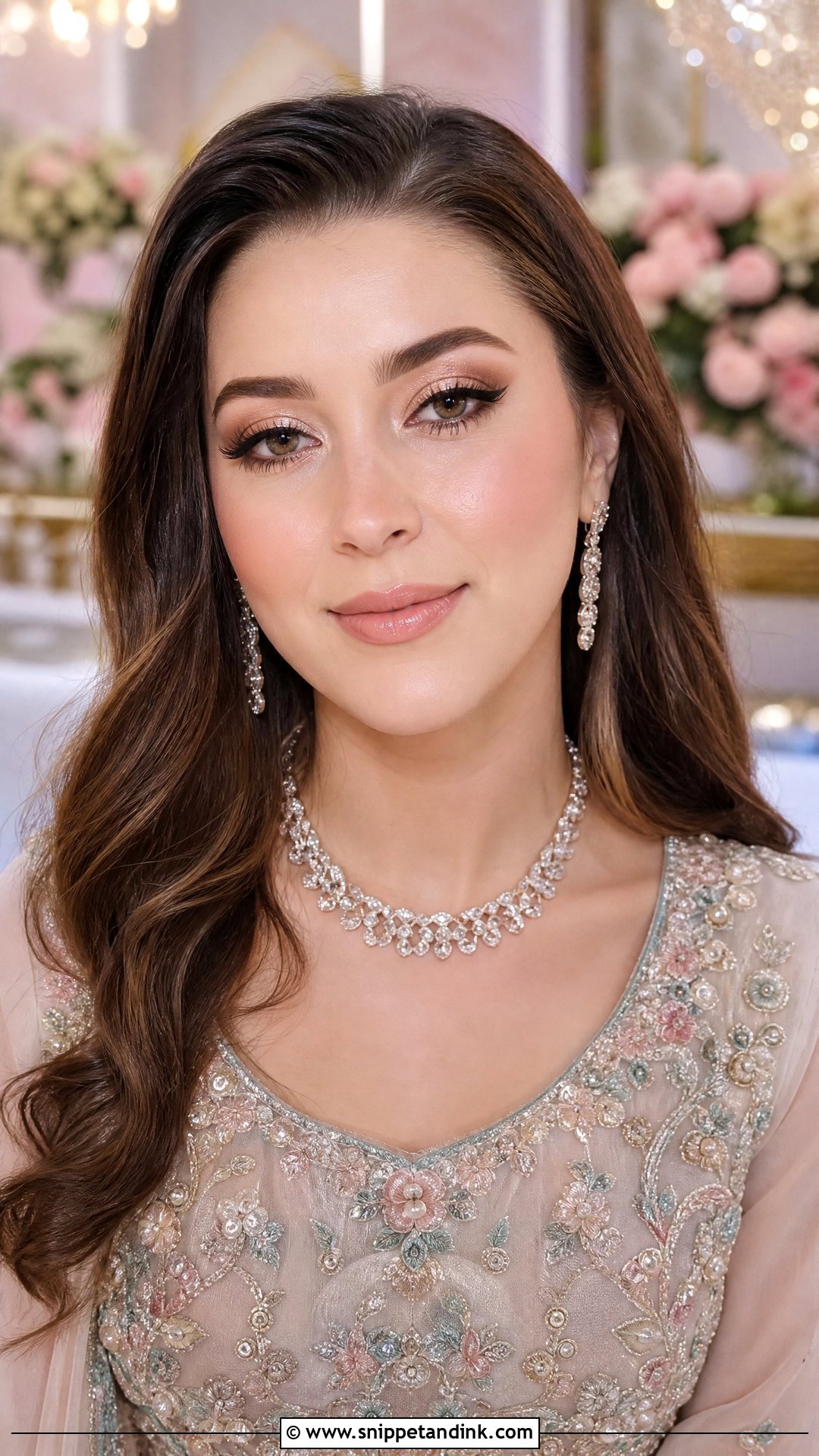 Pakistani Soft Glam Engagement Makeup - Snippet and Ink - 20 Pakistani Engagement Makeup Look Ideas