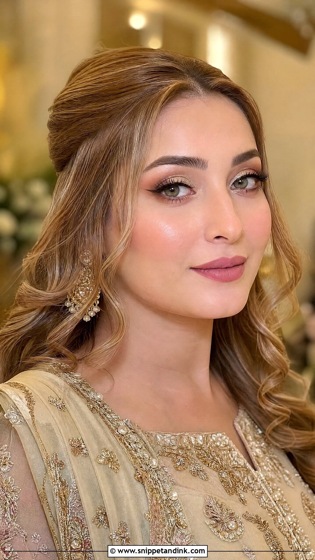 Pakistani Soft Glam Wedding Makeup - Snippet and Ink - 20 Pakistani Wedding Makeup Look Ideas