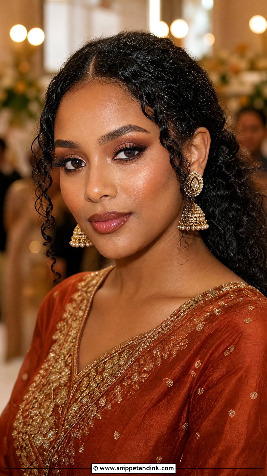 Pakistani Wedding Guest Brown Makeup - Snippet and Ink - 20 Pakistani Wedding Guest Makeup Ideas