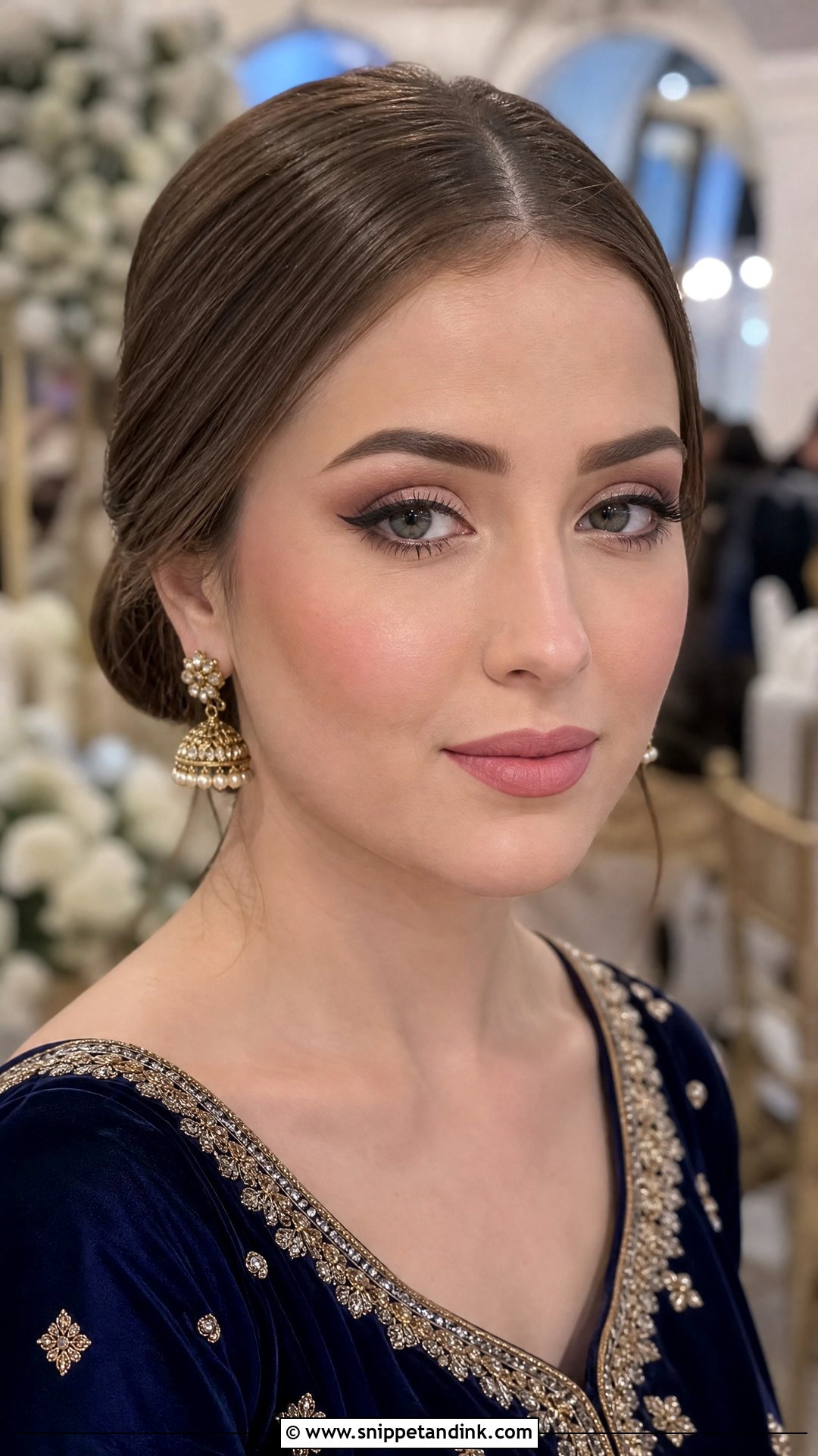 Pakistani Wedding Guest Matte Makeup - Snippet and Ink - 20 Pakistani Wedding Guest Makeup Ideas