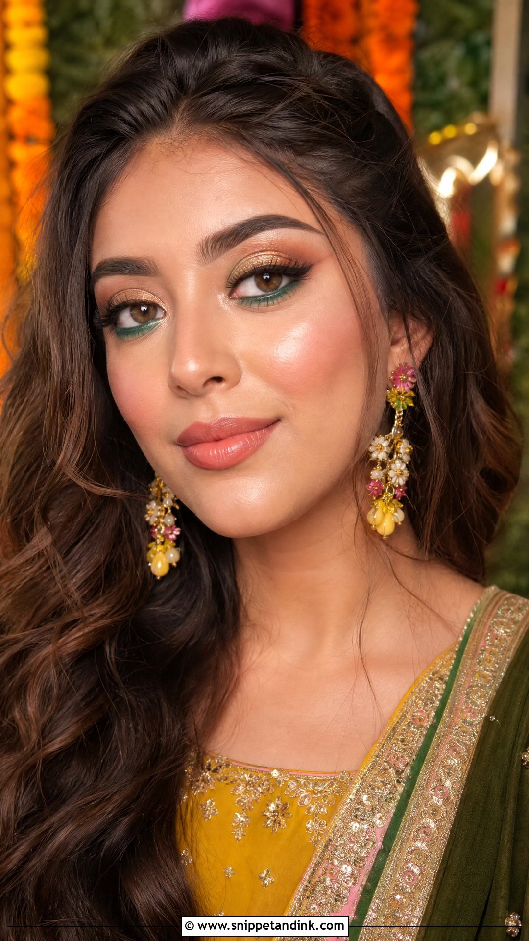 Pakistani Wedding Guest Mehndi Makeup - Snippet and Ink - 20 Pakistani Wedding Guest Makeup Ideas