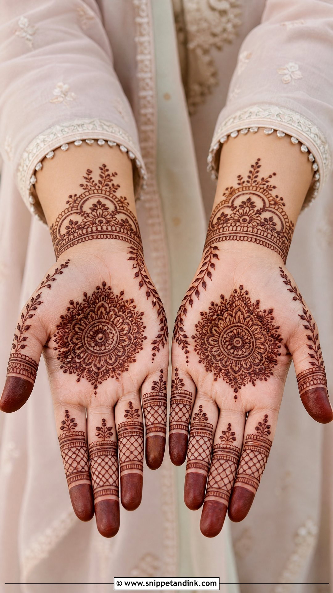 Palazzo Mehndi Suit Design - Snippet and Ink - 30 Mehndi Dress Design Ideas