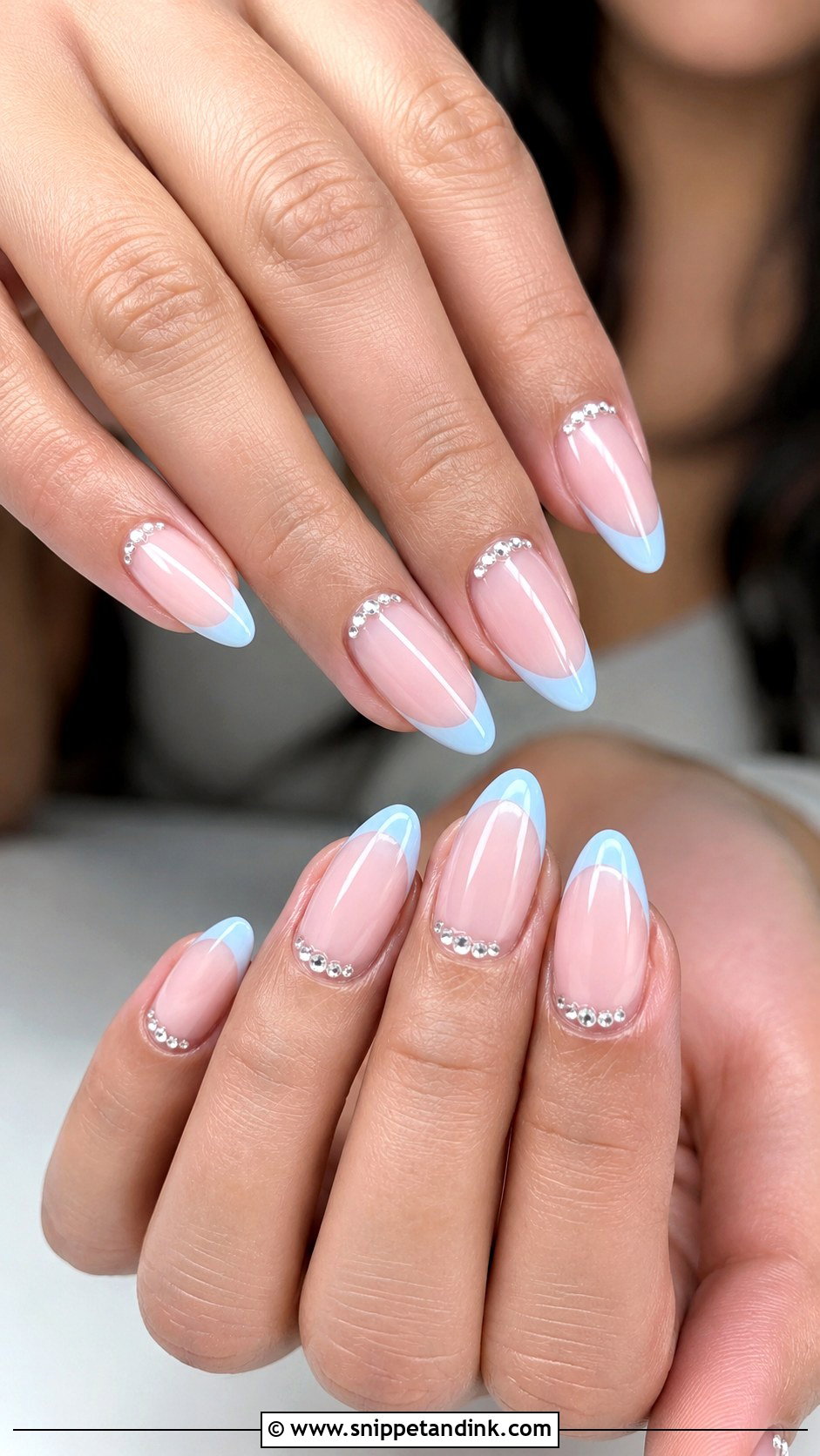 Pale Blue Wedding Nails - Snippet and Ink - 20 Blue Nails for Wedding