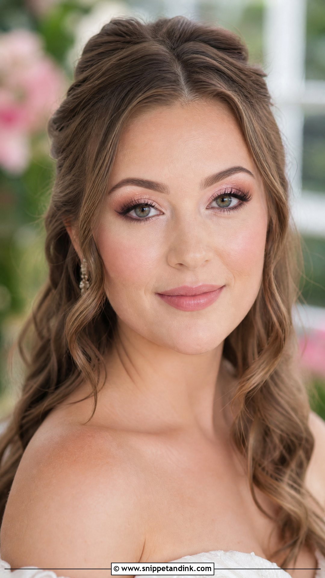 Pale Skin Wedding Makeup With Rose Gold Eyes - Snippet and Ink - 20 Wedding Makeup Pale Skin Ideas