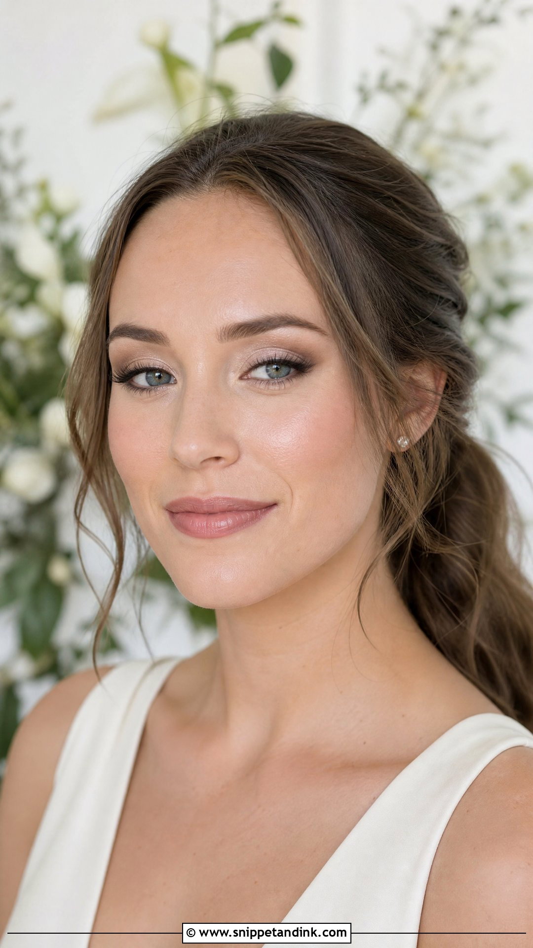 Pale Skin Wedding Makeup With Taupe Eyeshadow - Snippet and Ink - 20 Wedding Makeup Pale Skin Ideas