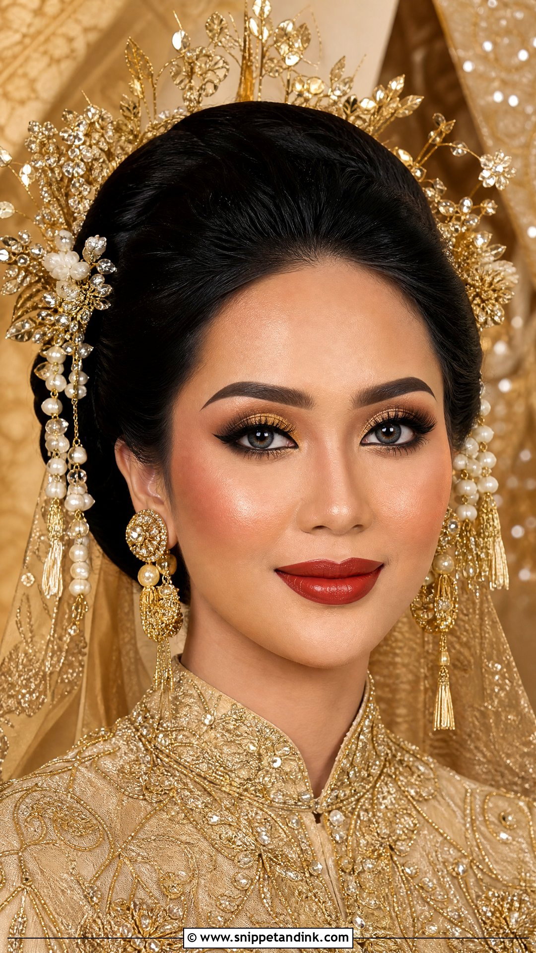 Palembang Wedding Makeup - Snippet and Ink - 20 Indonesia Wedding Makeup Ideas