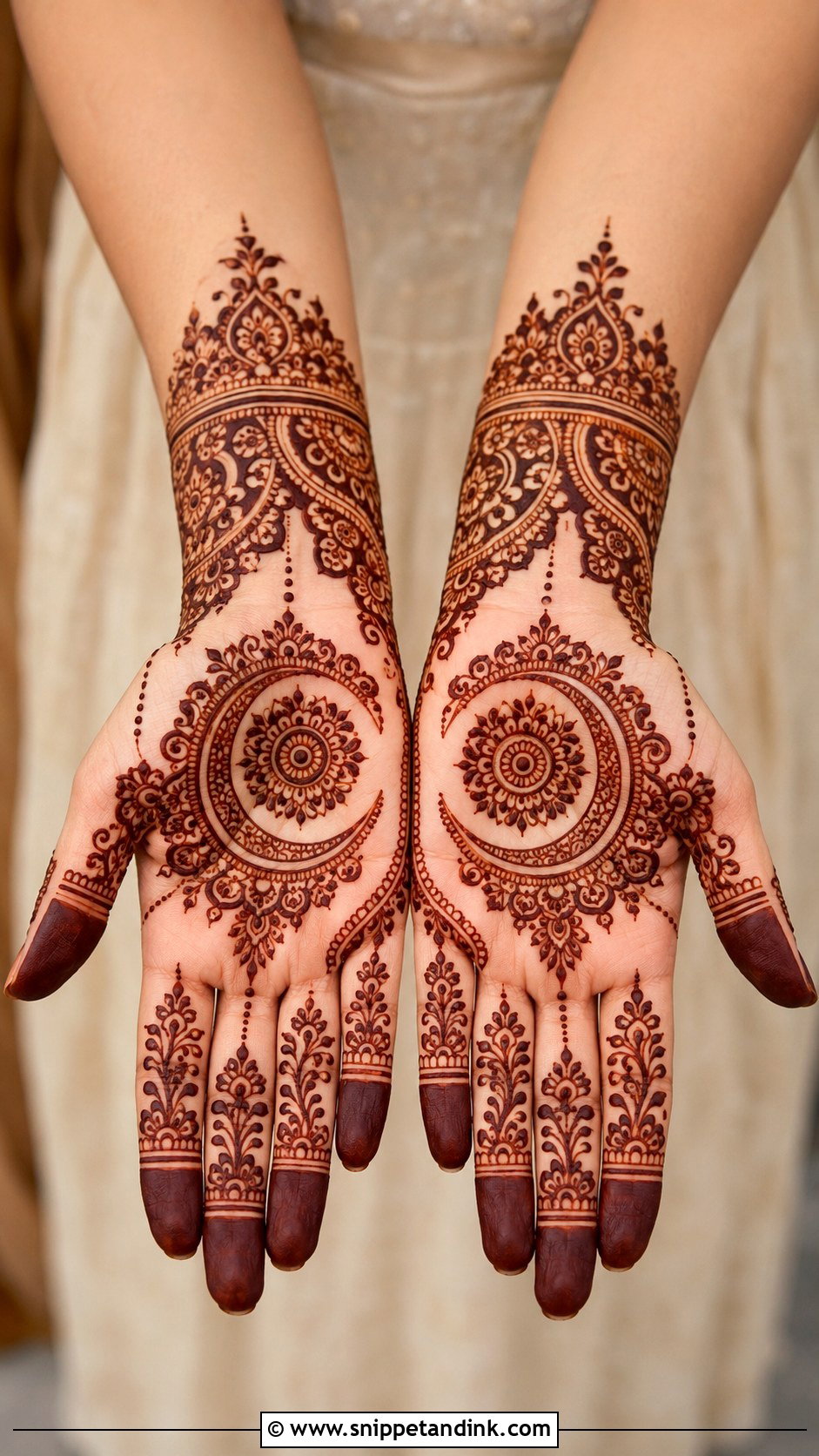 Palm Eid Mehndi Design - Snippet and Ink - 35 Mehndi Designs for Eid