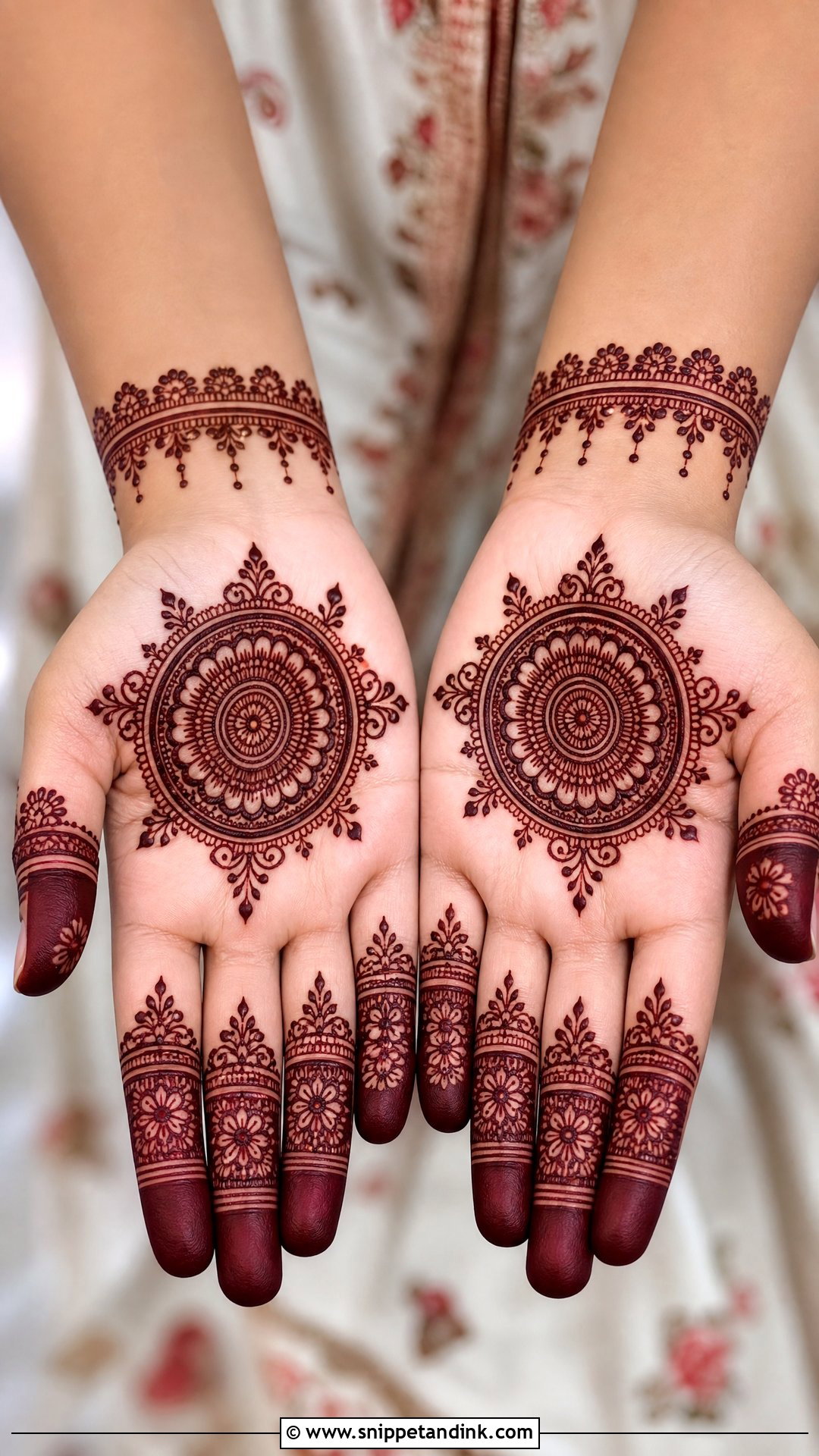 Palm Groom Mehndi Design - Snippet and Ink - 20 Groom Mehndi Design for Men Ideas