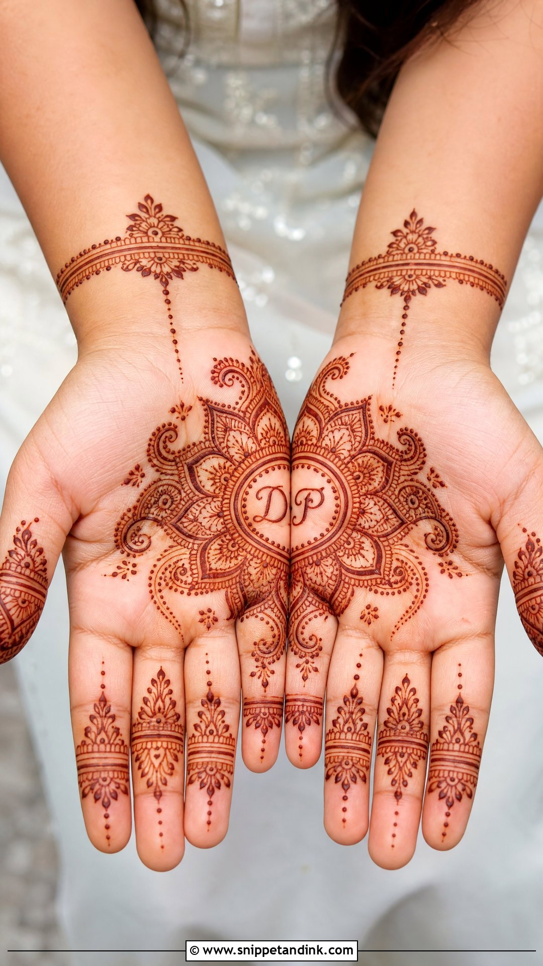 Palm Groom Mehndi Design - Snippet and Ink - 20 Grooms Mehndi Design Ideas