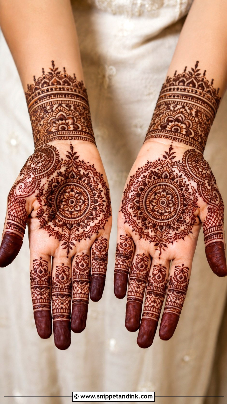 Palm Mehndi Design 2018 - Snippet and Ink - 35 Mehndi Designs 2018