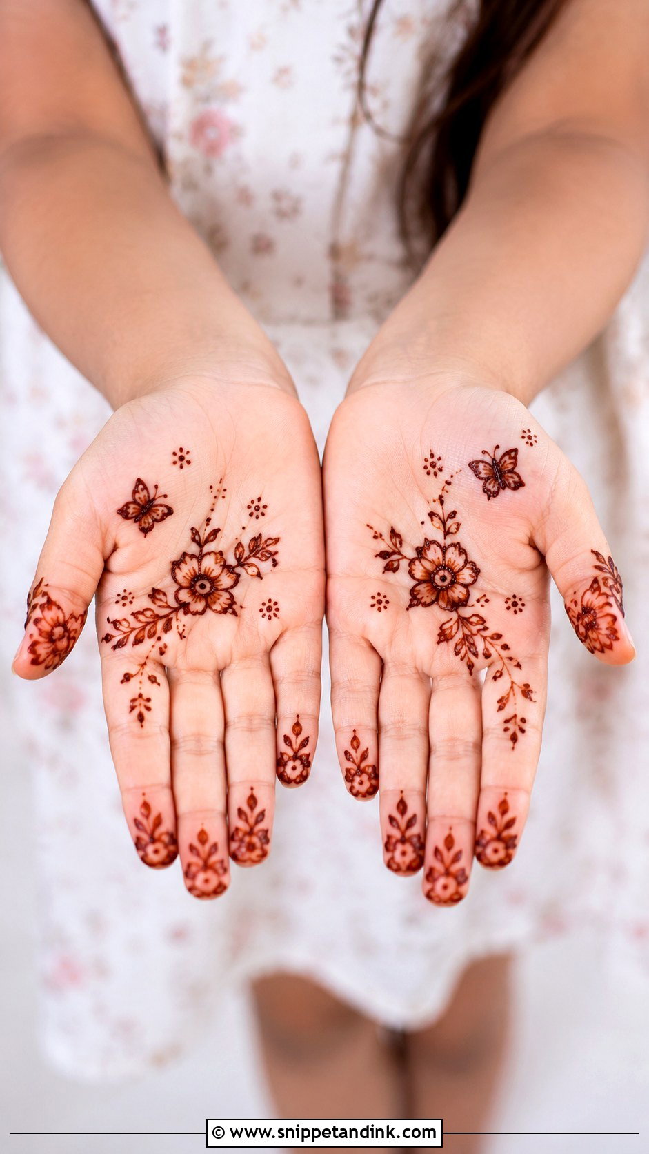 Palm Mehndi Design For Kids - Snippet and Ink - 35 Only Palm Mehndi Design Ideas