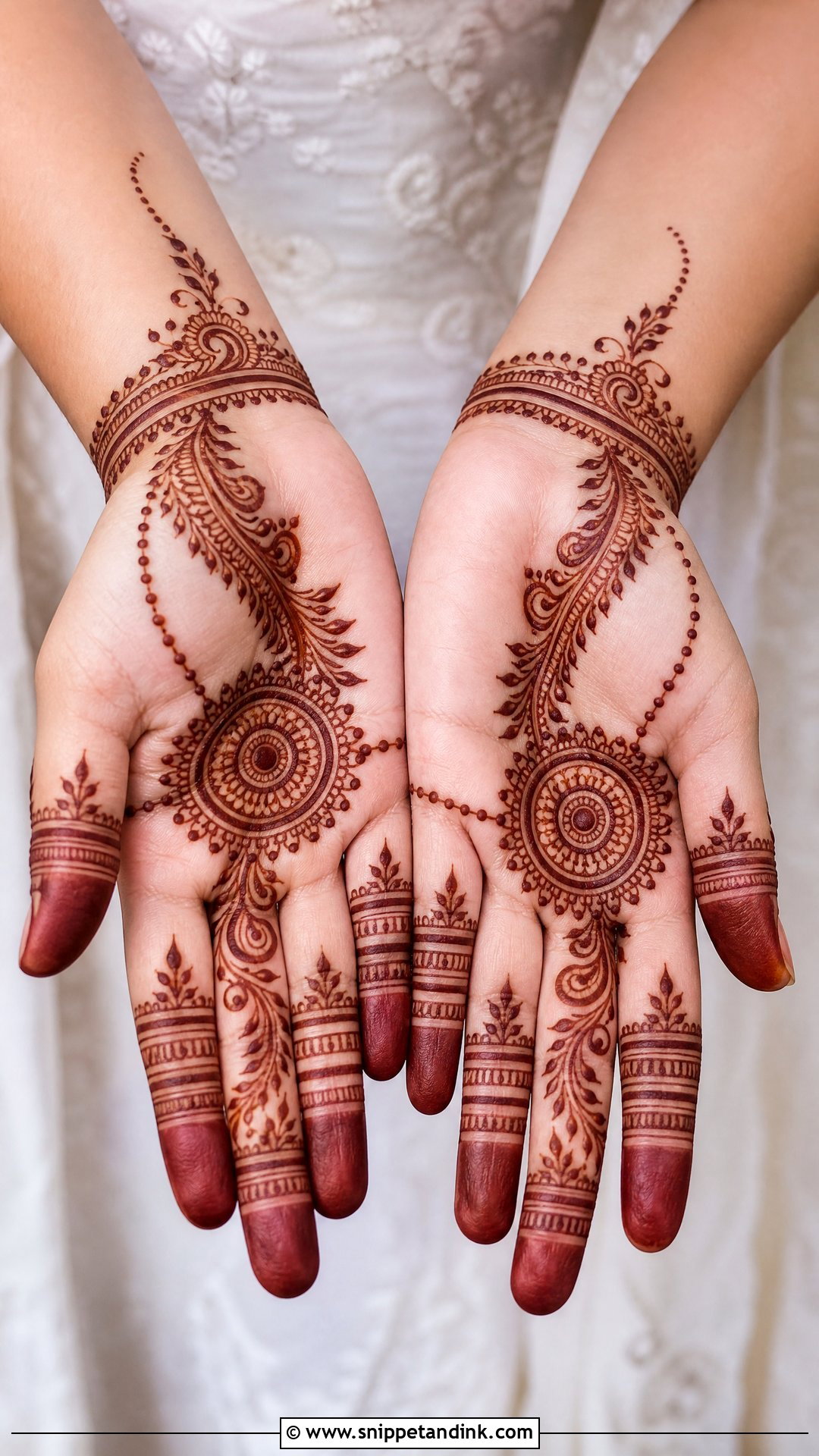 Palm Rakhi Mehndi Design - Snippet and Ink - 30 Rakhi Mehndi Designs