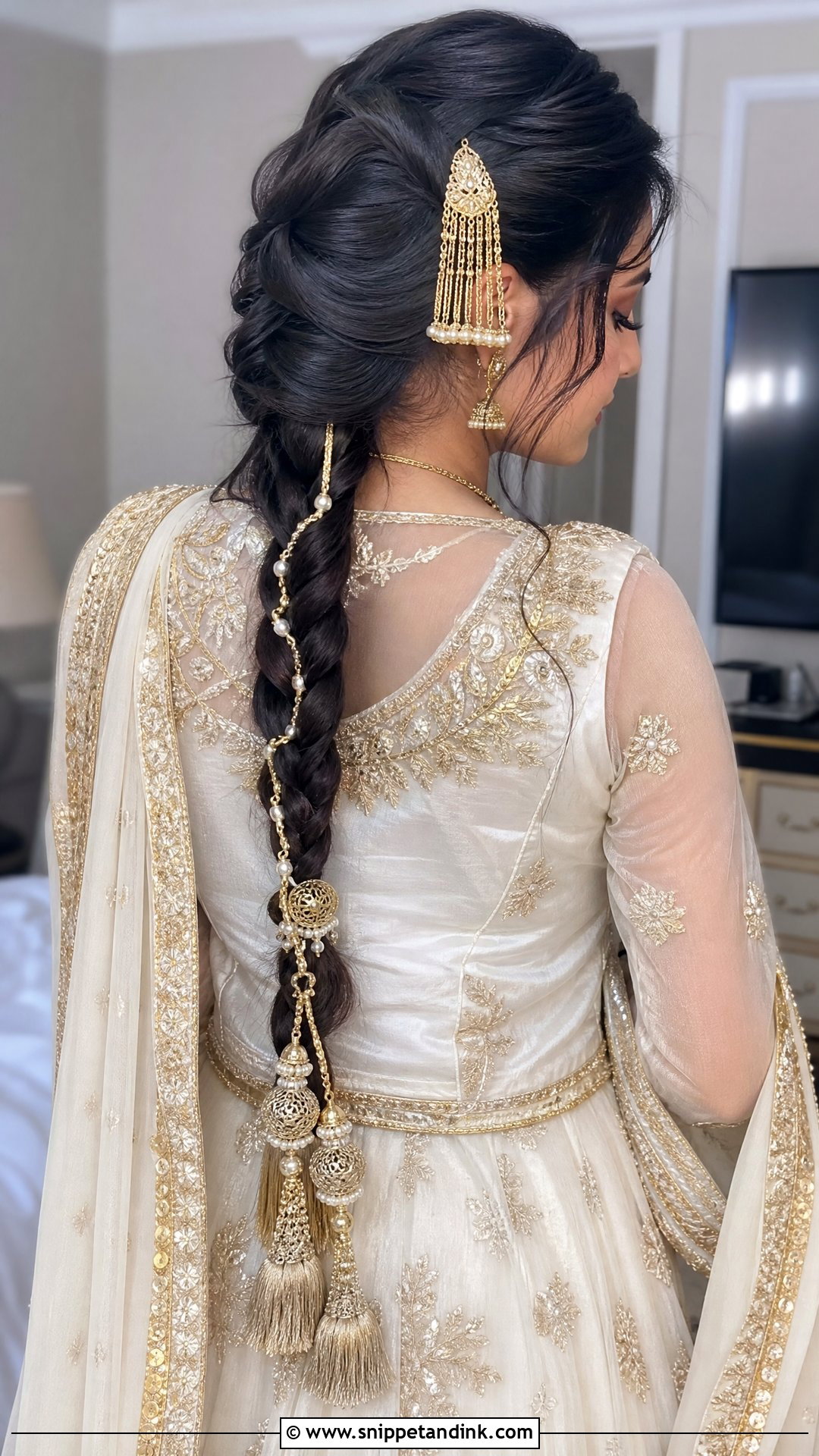 Paranda Braid With Passa - Snippet and Ink - 15 Bridal Paranda Hairstyle Ideas