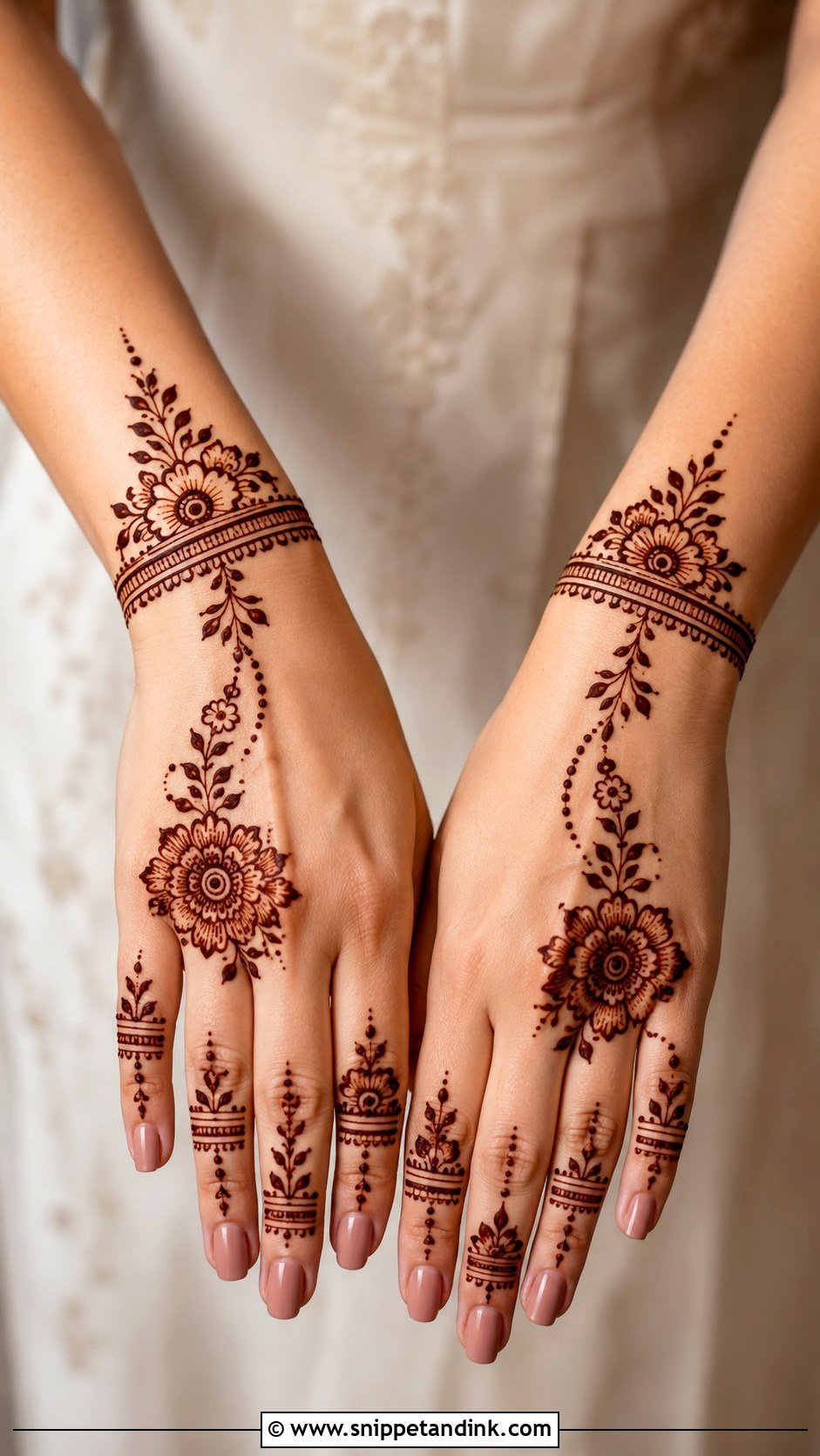 Party Mehndi Design - Snippet and Ink - 35 Mehndi Designs 2025