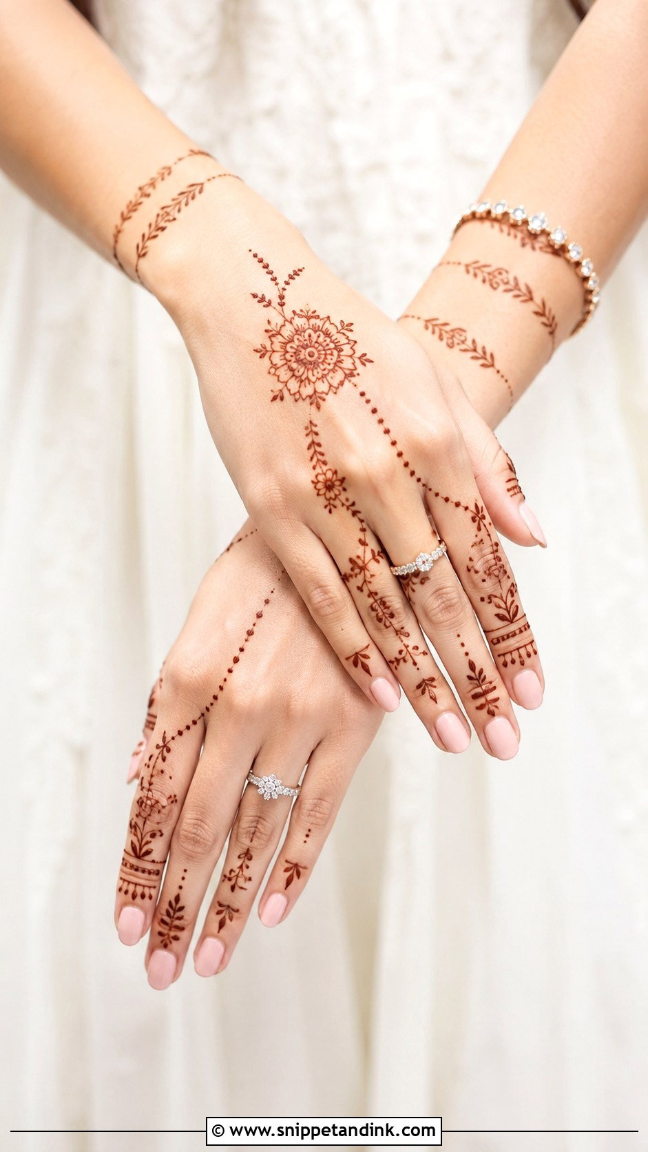 Party Mehndi Design For Hands - Snippet and Ink - 35 Mehndi Designs for Hands