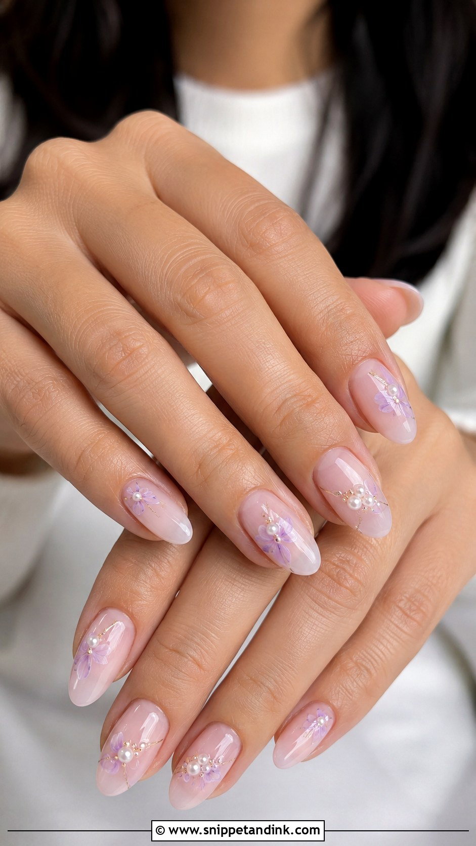 Pastel Almond Wedding Nails - Snippet and Ink - 20 Pastel Wedding Nails