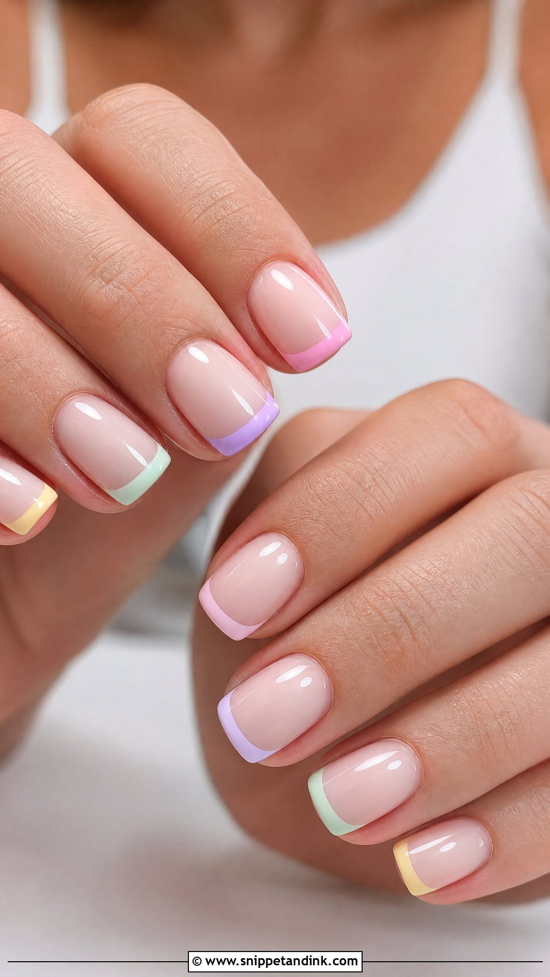 Pastel Bachelorette Nails - Snippet and Ink - 35 Bachelorette Nails