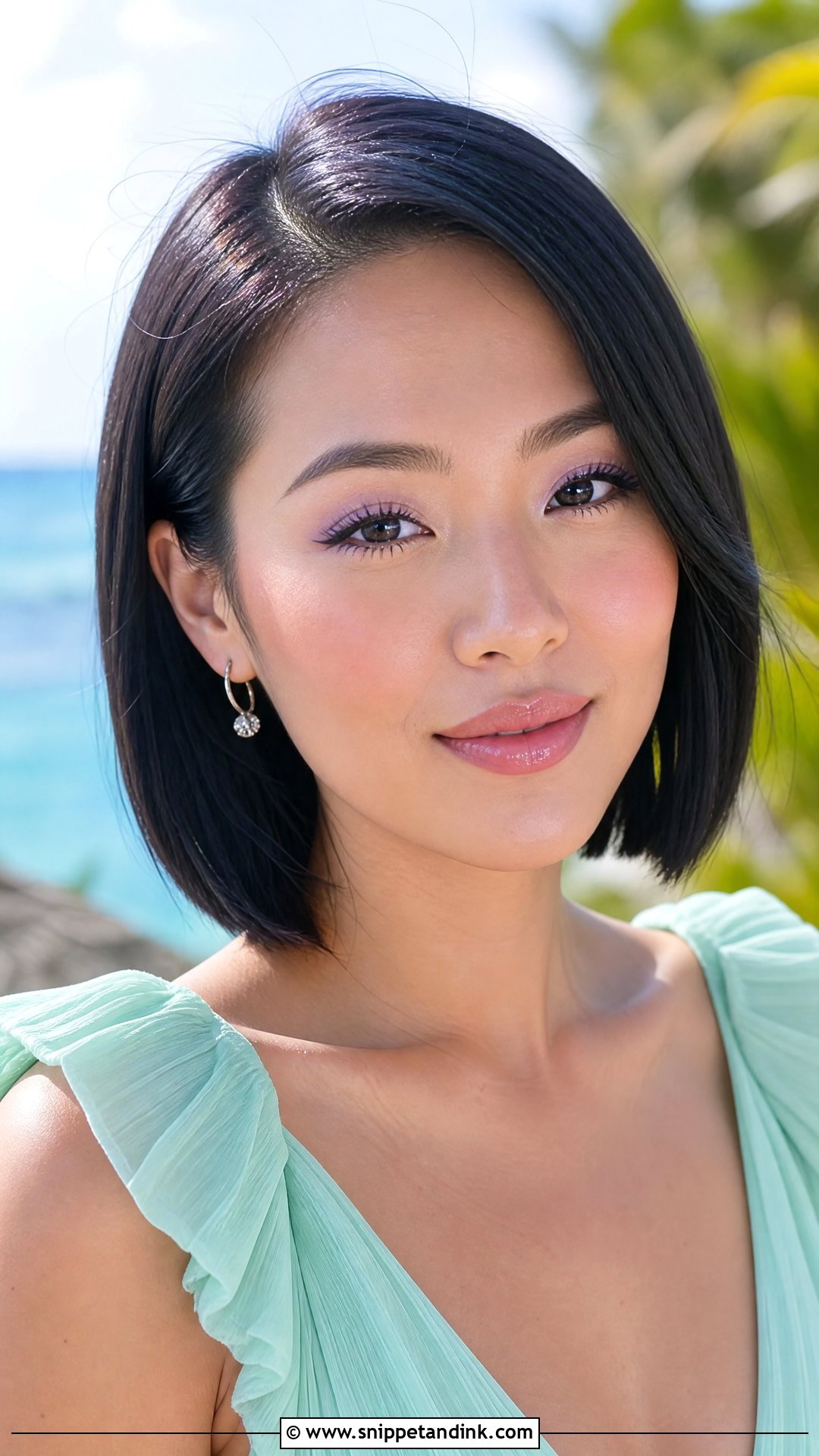 Pastel Beach Wedding Guest Makeup - Snippet and Ink - 20 Beach Wedding Guest Makeup Ideas