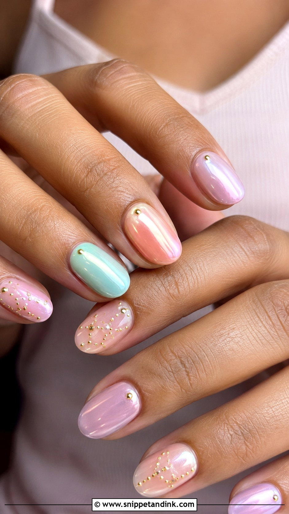 Pastel Bridal Nails For Indian Wedding - Snippet and Ink - 30 Bridal Nails Wedding Indian