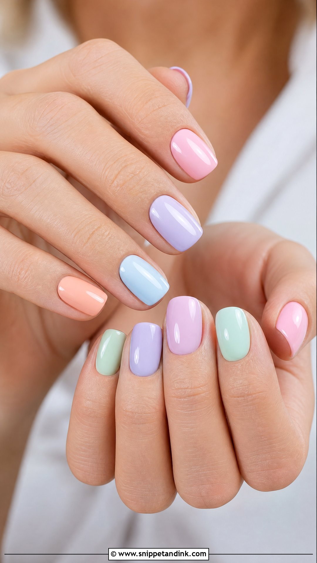 Pastel Bridesmaids Nails - Snippet and Ink - 30 Bridesmaids Nails