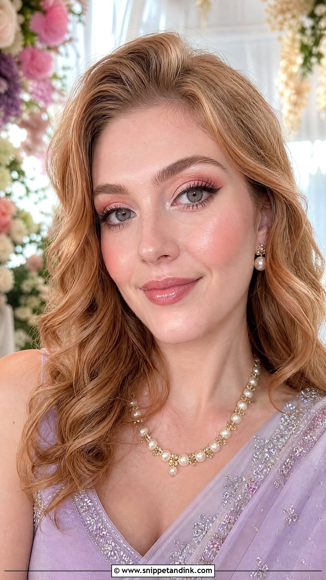 Pastel Desi Wedding Guest Makeup - Snippet and Ink - 20 Desi Wedding Guest Makeup Ideas