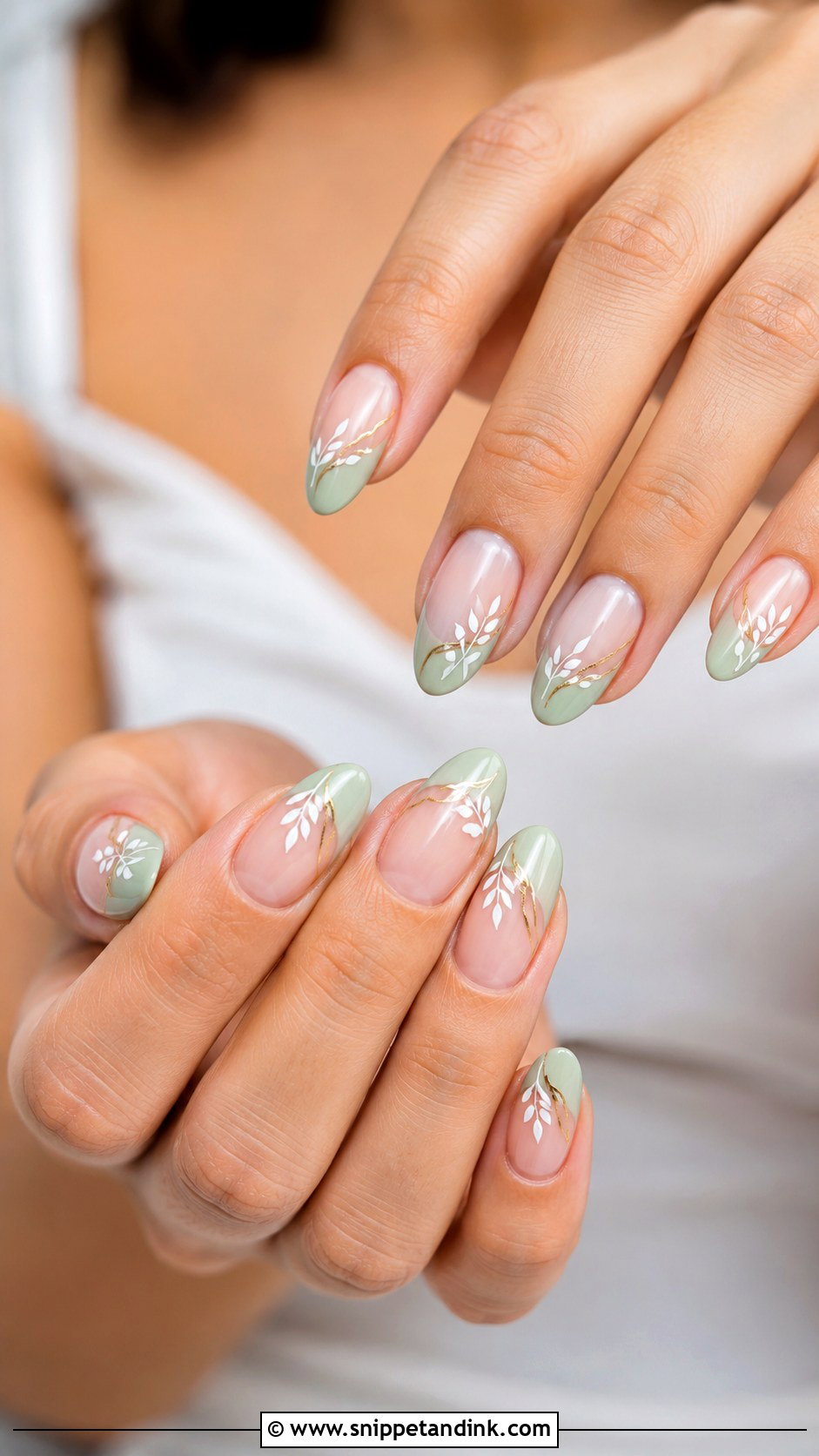 Pastel Green Wedding Nails - Snippet and Ink - 20 Pastel Wedding Nails