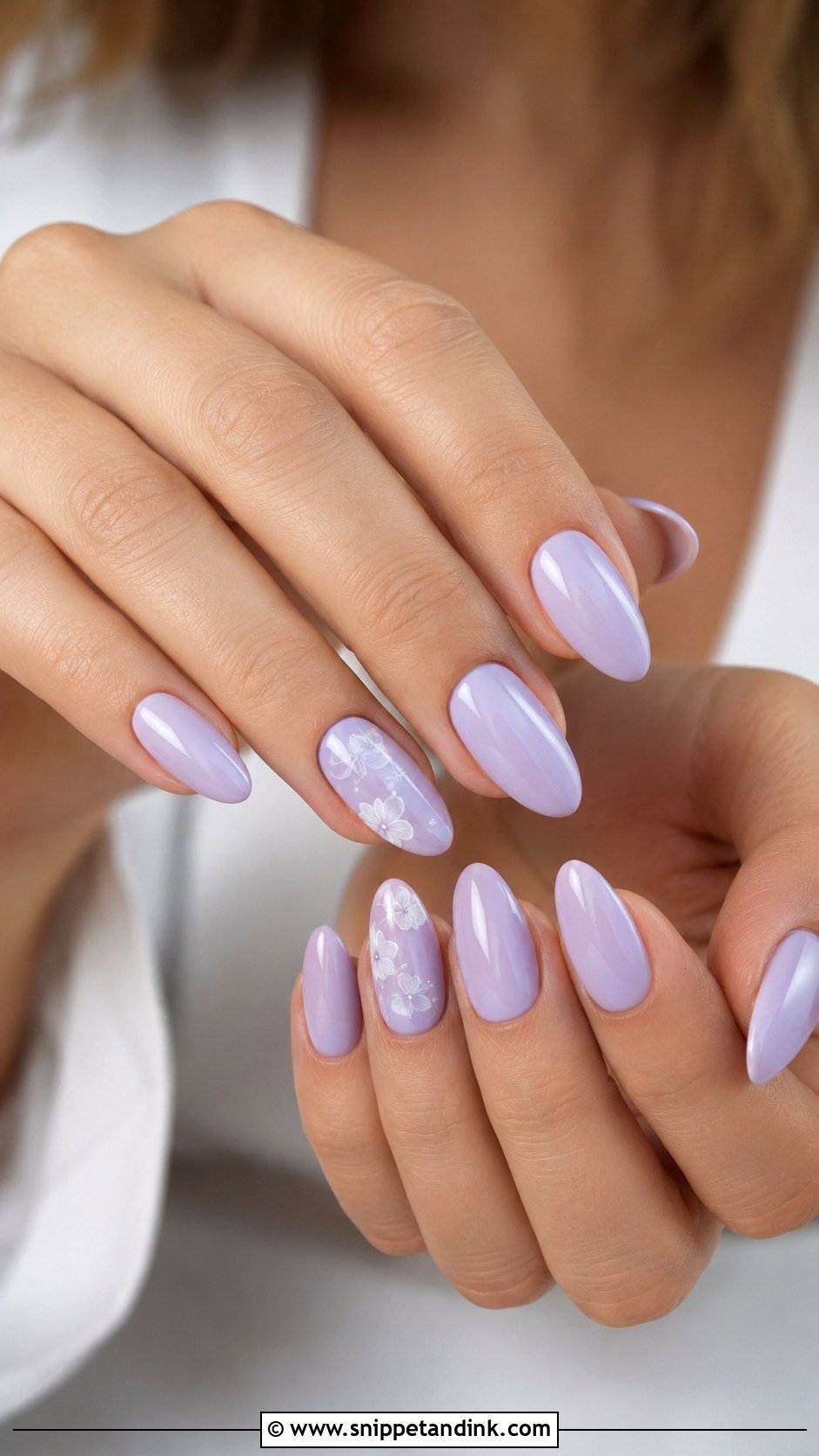 Pastel Lavender Wedding Nails - Snippet and Ink - 20 Pastel Wedding Nails