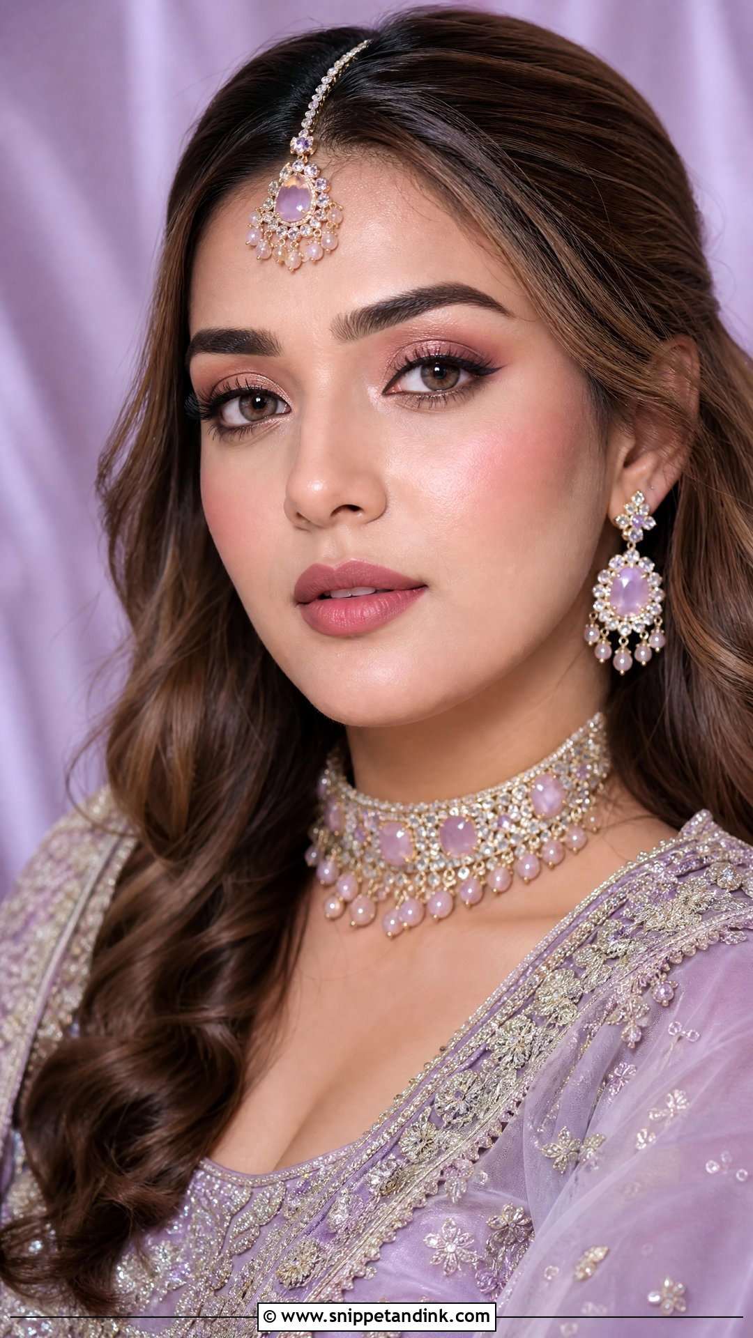 Pastel Lehenga Indian Bridal Makeup - Snippet and Ink - 25 Latest Indian Bridal Makeup Ideas