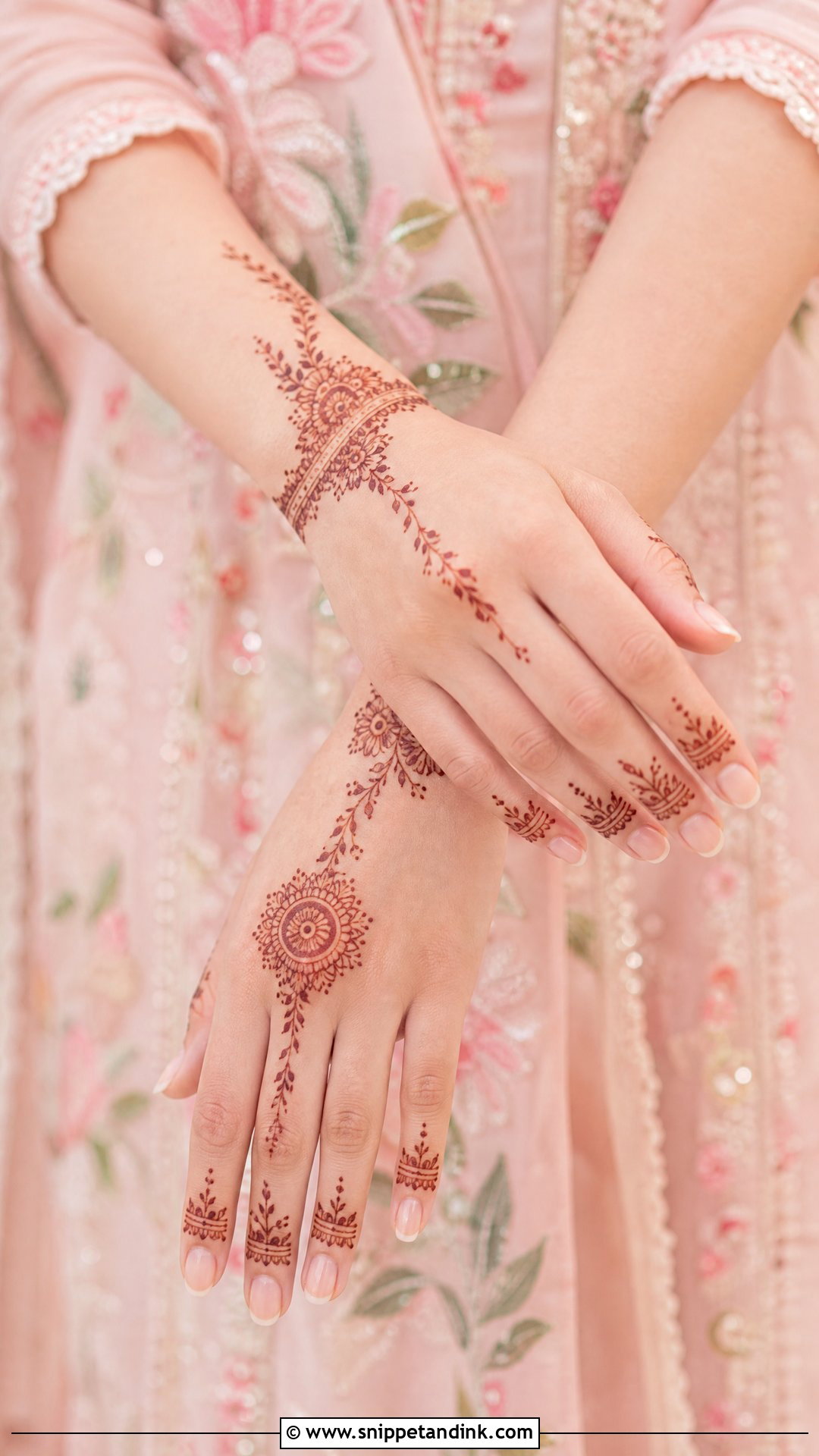 Pastel Mehandi Dress - Snippet and Ink - 30 Mehandi Dress Ideas