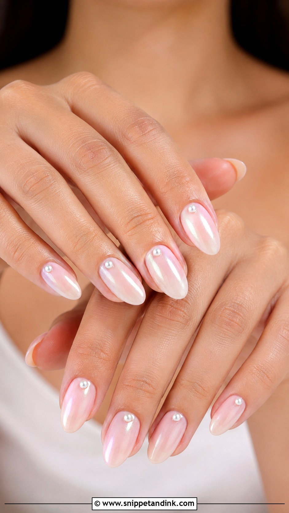 Pastel Pearl Wedding Nails - Snippet and Ink - 20 Pastel Wedding Nails