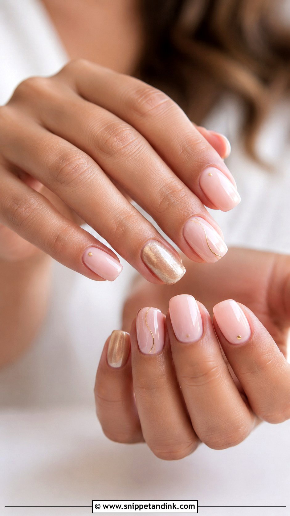 Pastel Pink Bridesmaid Nails - Snippet and Ink - 20 Indian Wedding Nails Bridesmaid