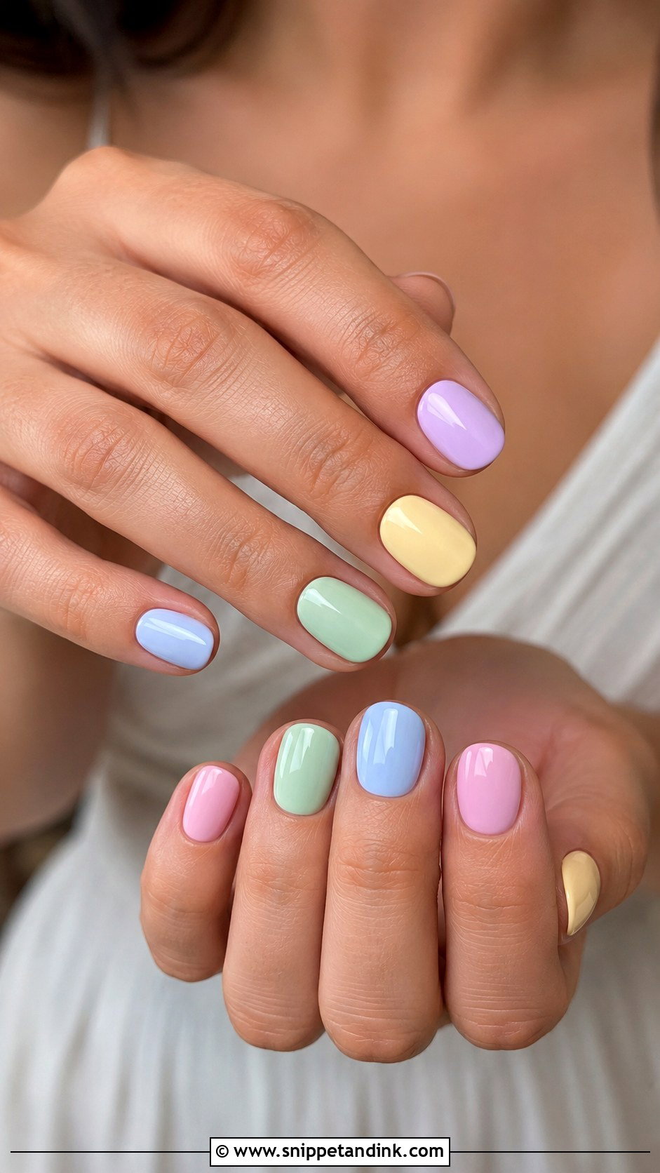 Pastel Wedding Guest Nails - Snippet and Ink - 20 Cute Wedding Guest Nails
