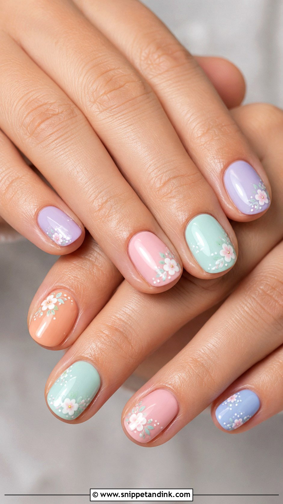 Pastel Wedding Nails - Snippet and Ink - 20 Nail Art Designs for Wedding Functions