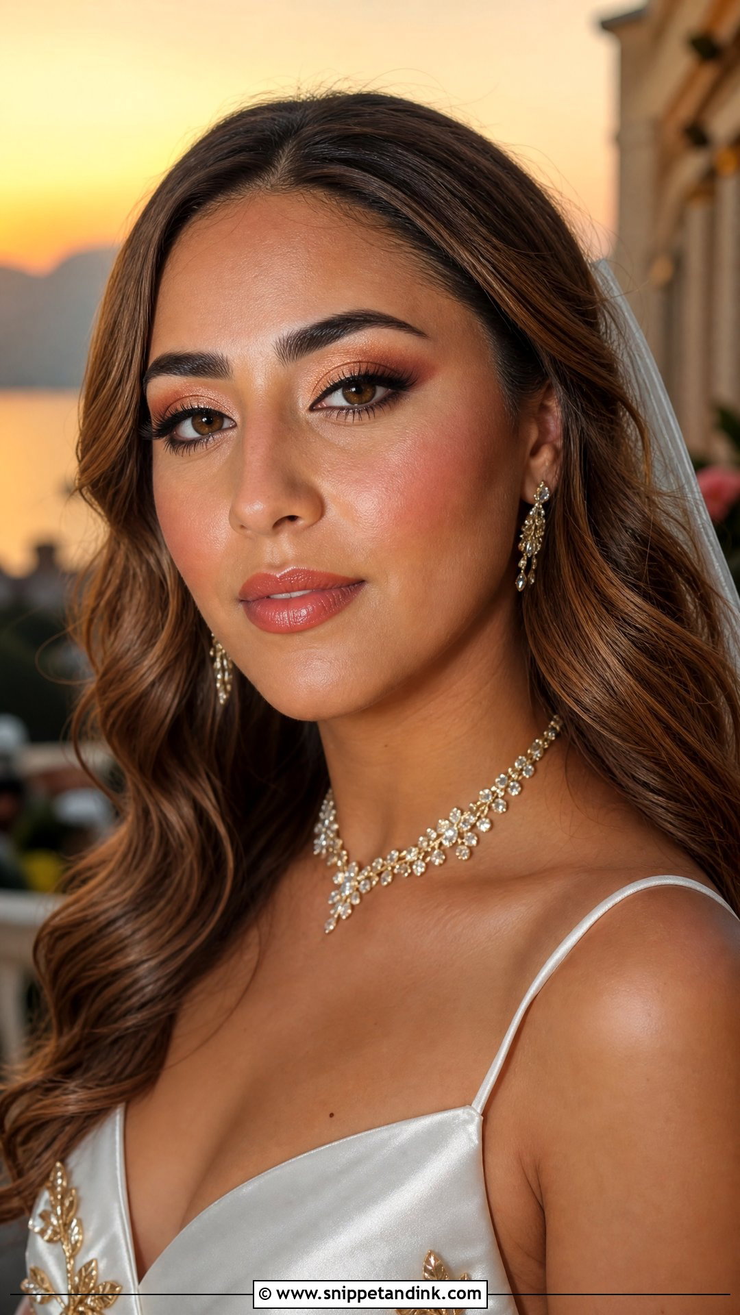 Peach And Gold Wedding Makeup - Snippet and Ink - 20 Peach Wedding Makeup Ideas