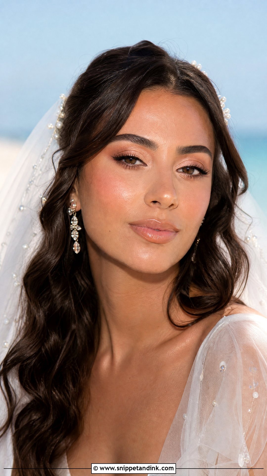 Peach Bridal Eyeshadow - Snippet and Ink - 25 Bridal Eyeshadow Ideas