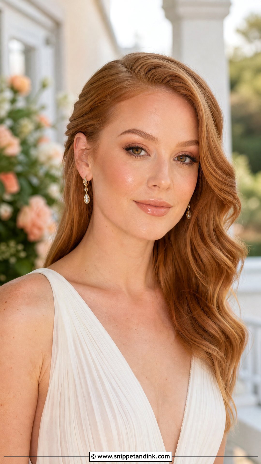 Peach Bridal Makeup - Snippet and Ink - 20 Easy Bridal Makeup Ideas