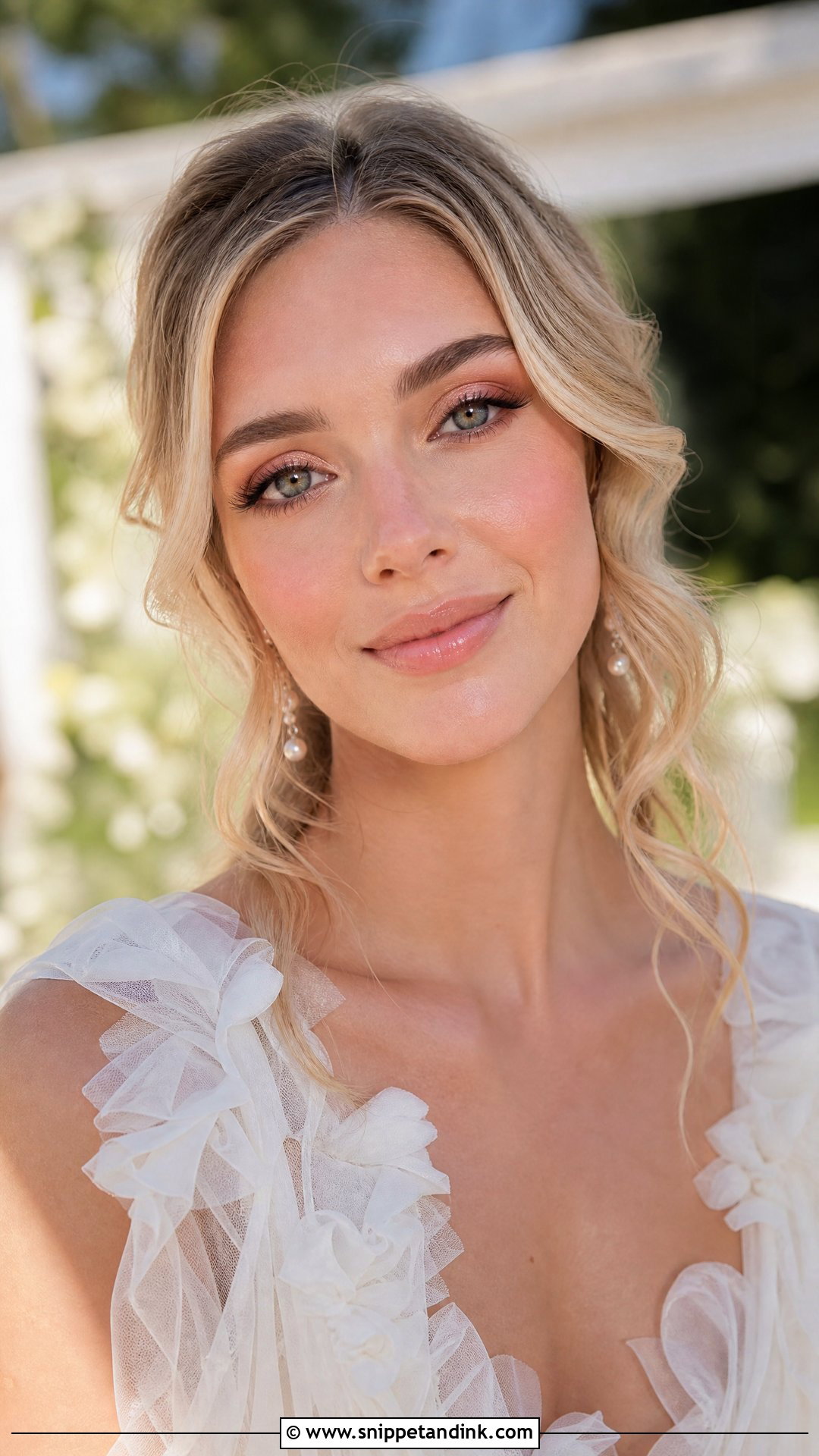 Peach Bridal Makeup - Snippet and Ink - 20 Makeup for Brides