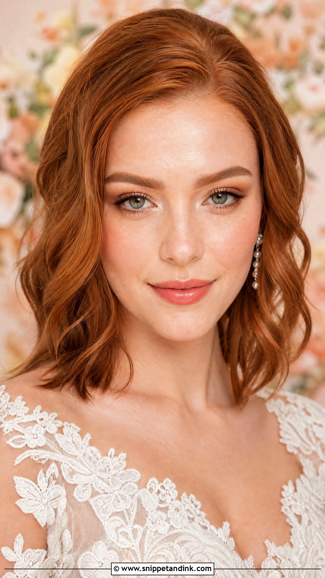Peach Bridal Makeup - Snippet and Ink - 20 Warm Bridal Makeup Ideas