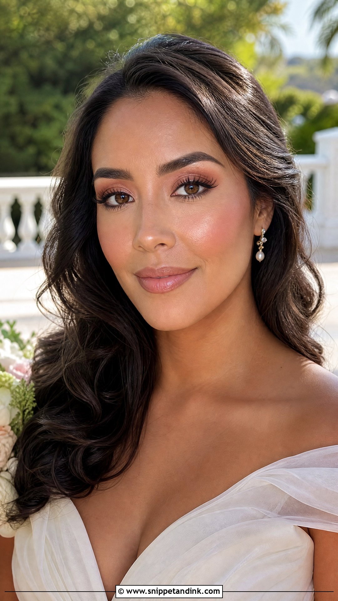 Peach Bridal Makeup - Snippet and Ink - 25 Latest Bridal Makeup Ideas