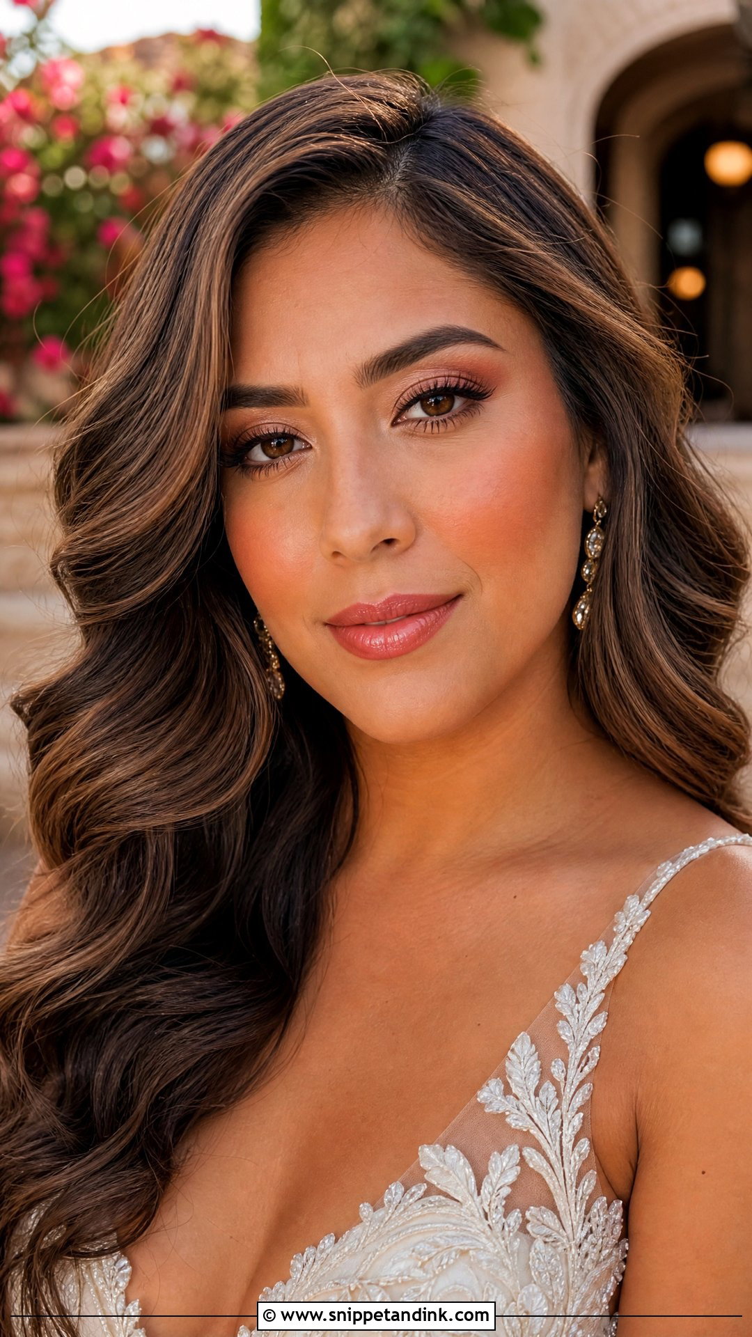 Peach Bridal Makeup - Snippet and Ink - 20 Bridal Makeup Ideas Wedding Day