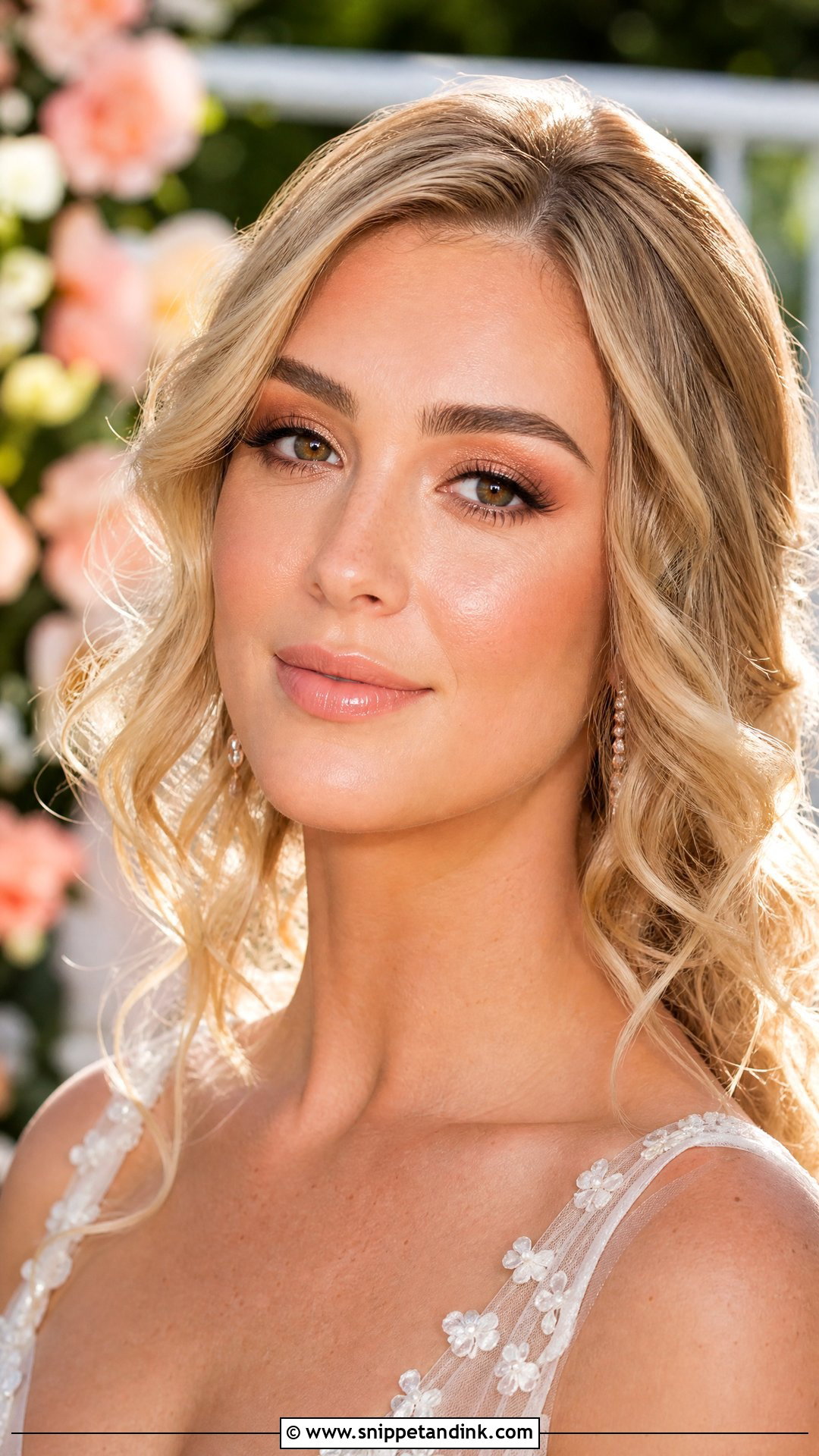 Peach Bridal Makeup - Snippet and Ink - 25 Wedding Brides Makeup Ideas
