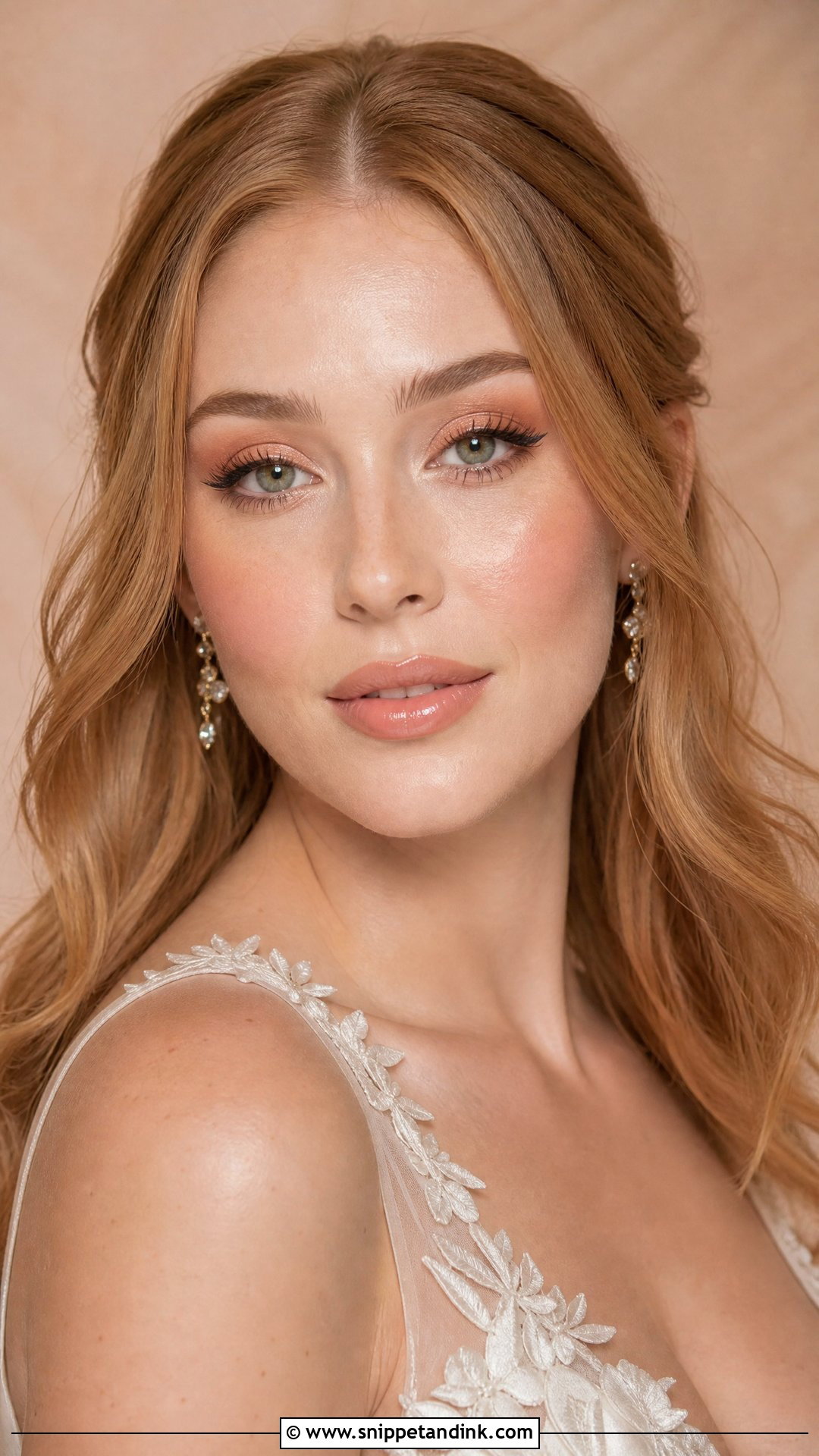 Peach Bridal Makeup - Snippet and Ink - 30 Simple Bridal Makeup Ideas