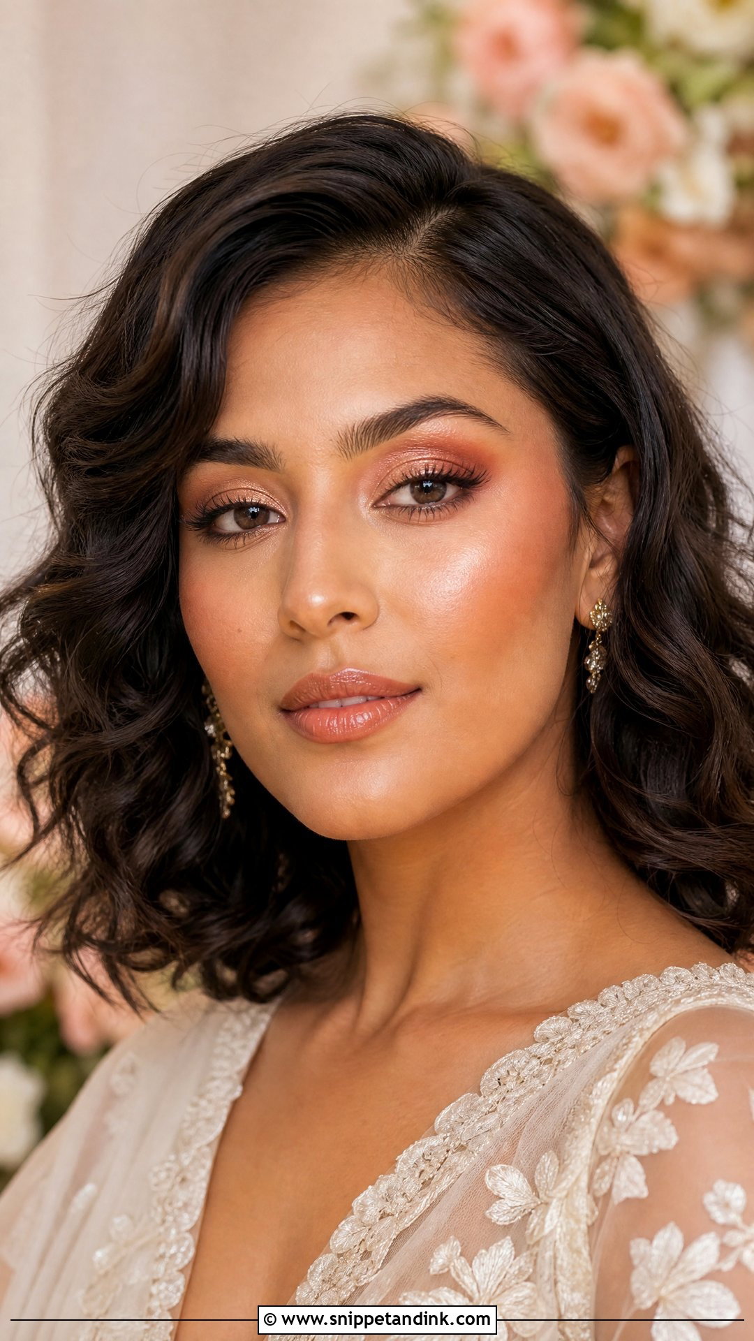Peach Bridal Makeup For Black Women - Snippet and Ink - 25 Bridal Makeup Black Women