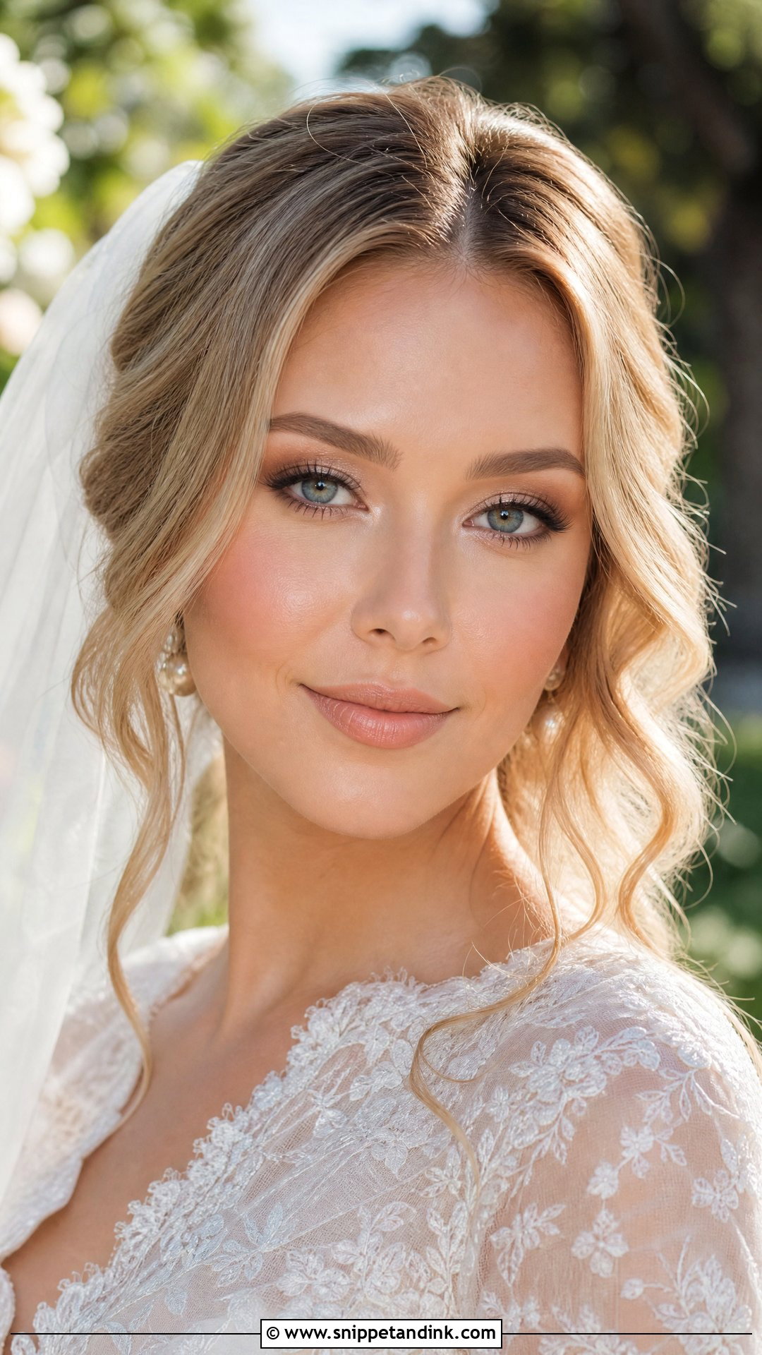 Peach Bridal Makeup For Fair Skin - Snippet and Ink - 20 Bridal Makeup for Fair Skin Ideas