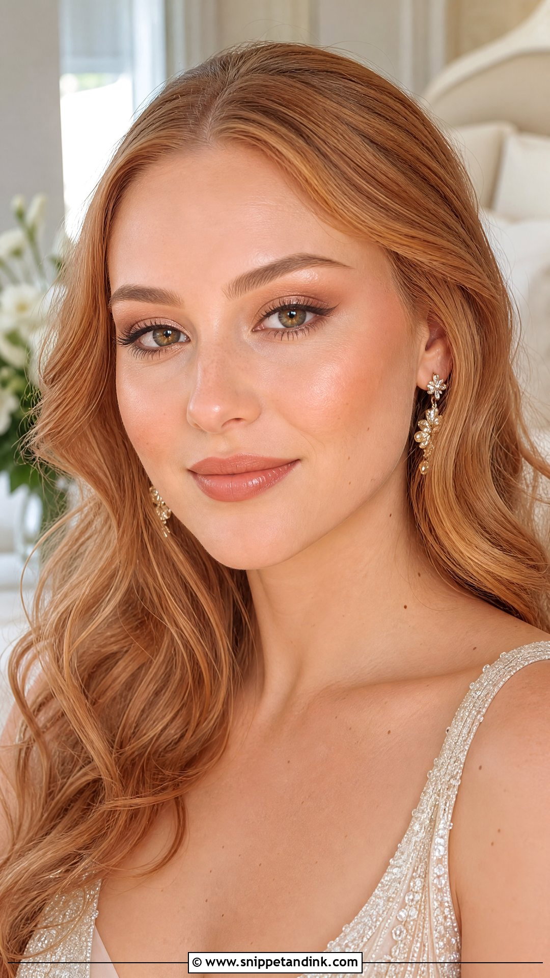 Peach Bridal Makeup For Fair Skin - Snippet and Ink - 20 Bridal Makeup Fair Skin Ideas